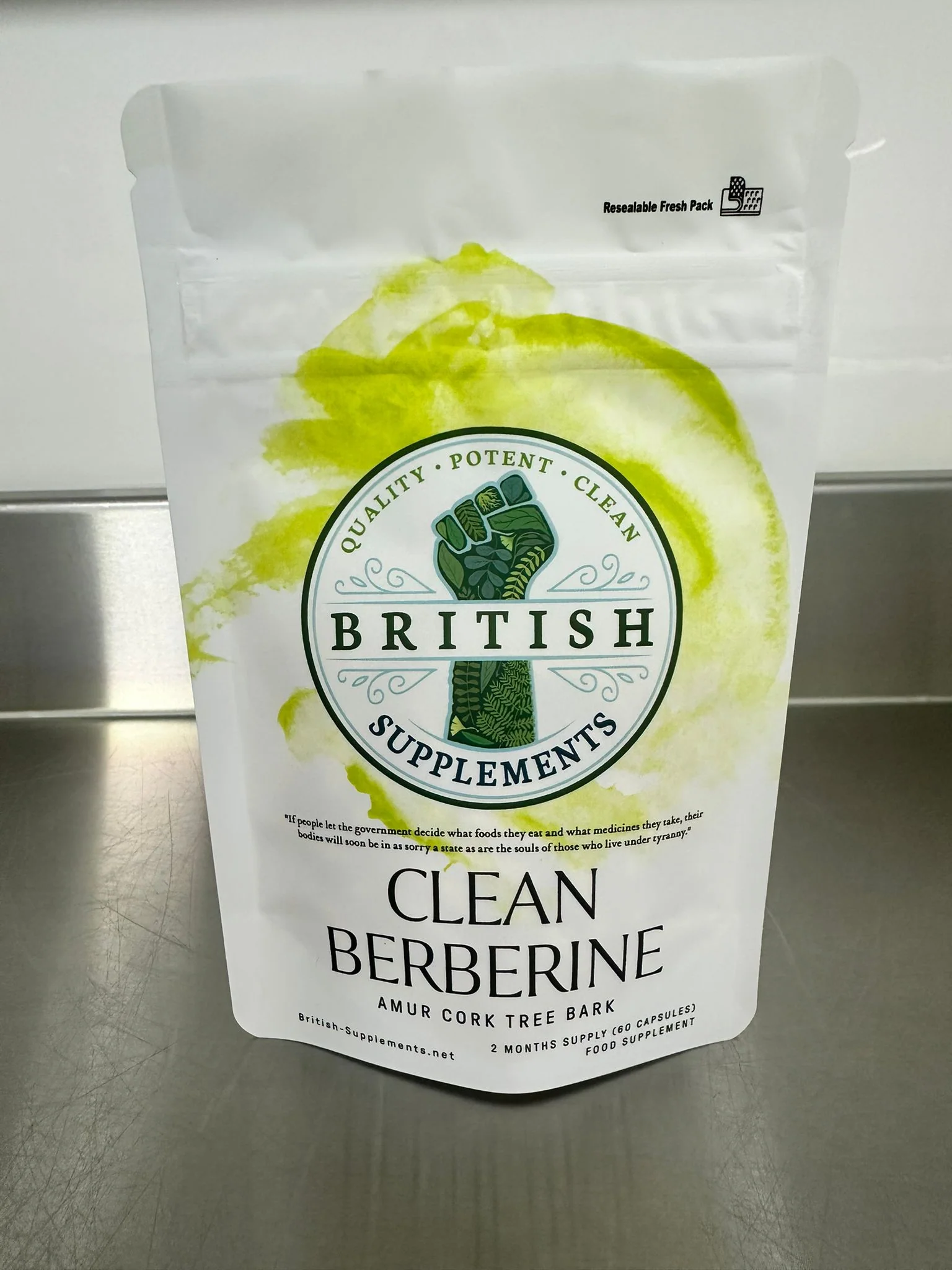 Clean Genuine Berberine 14,787mg + Uptake Blend - Image 2