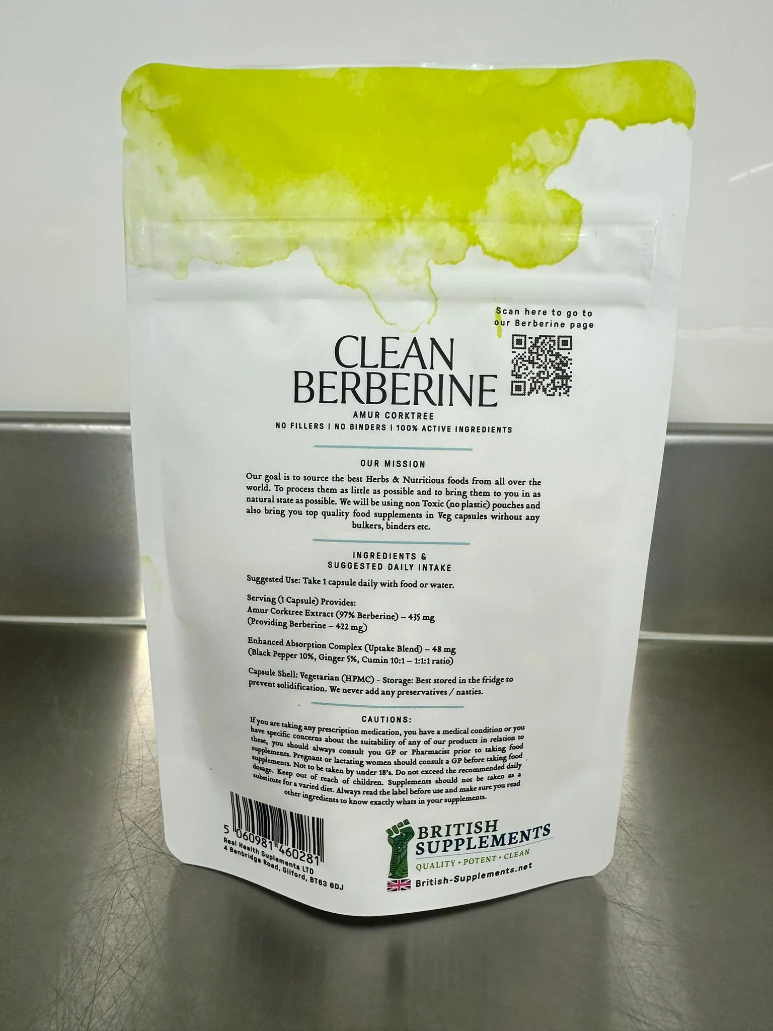 Clean Genuine Berberine 14,787mg + Uptake Blend - Image 4