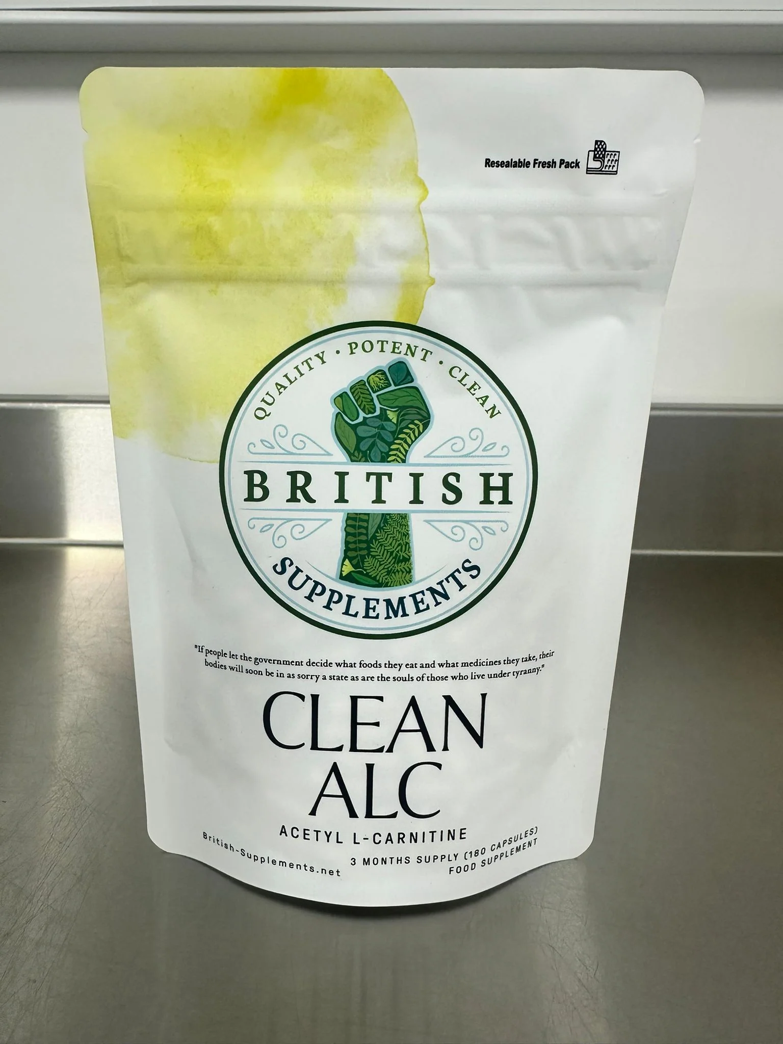 Clean Genuine Acetyl L-Carnitine (ALC) + Uptake Blend - Image 3