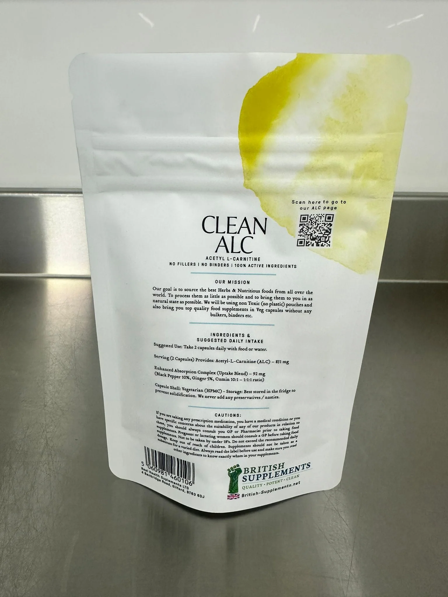 Clean Genuine Acetyl L-Carnitine (ALC) + Uptake Blend - Image 4