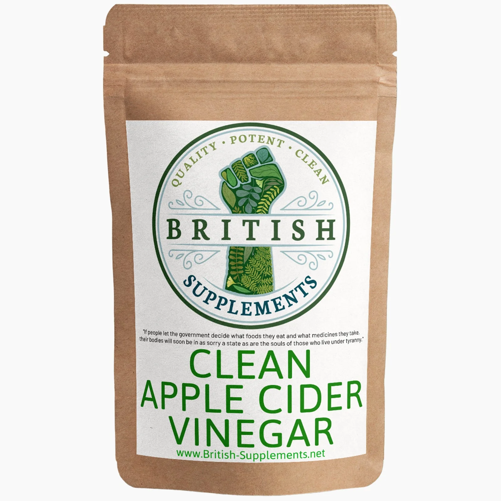 Clean Apple Cider Vinegar (58mg acetic acid) - Image 6