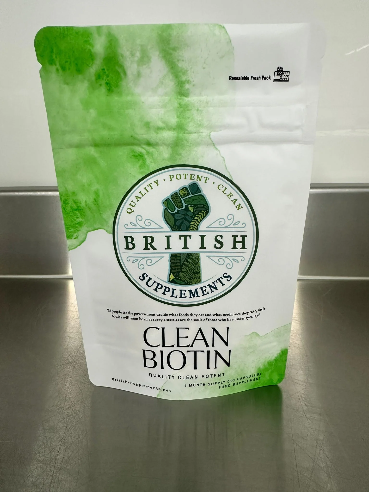Clean Biotin