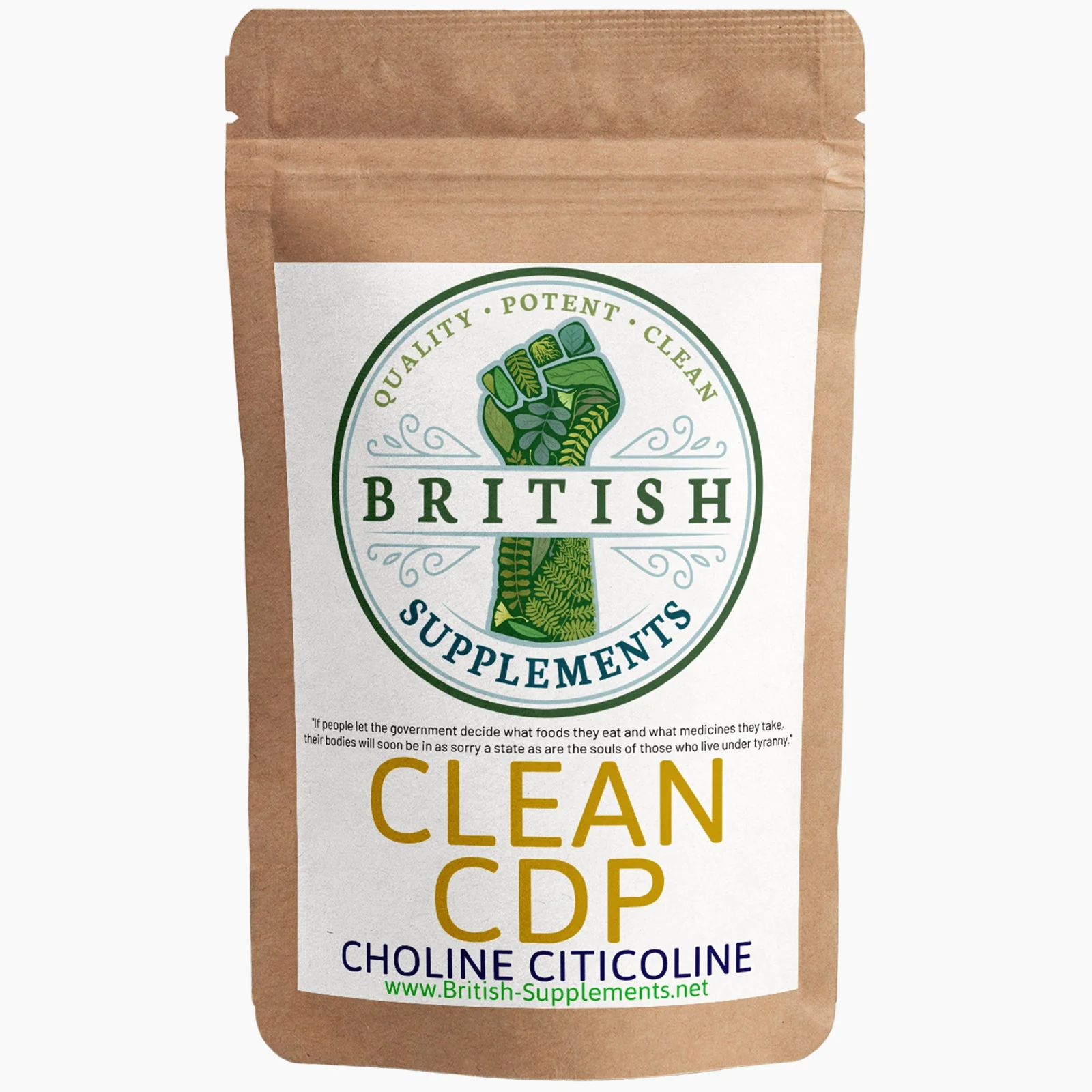 Clean Genuine CDP Choline Citicoline + Uptake Blend - Image 9