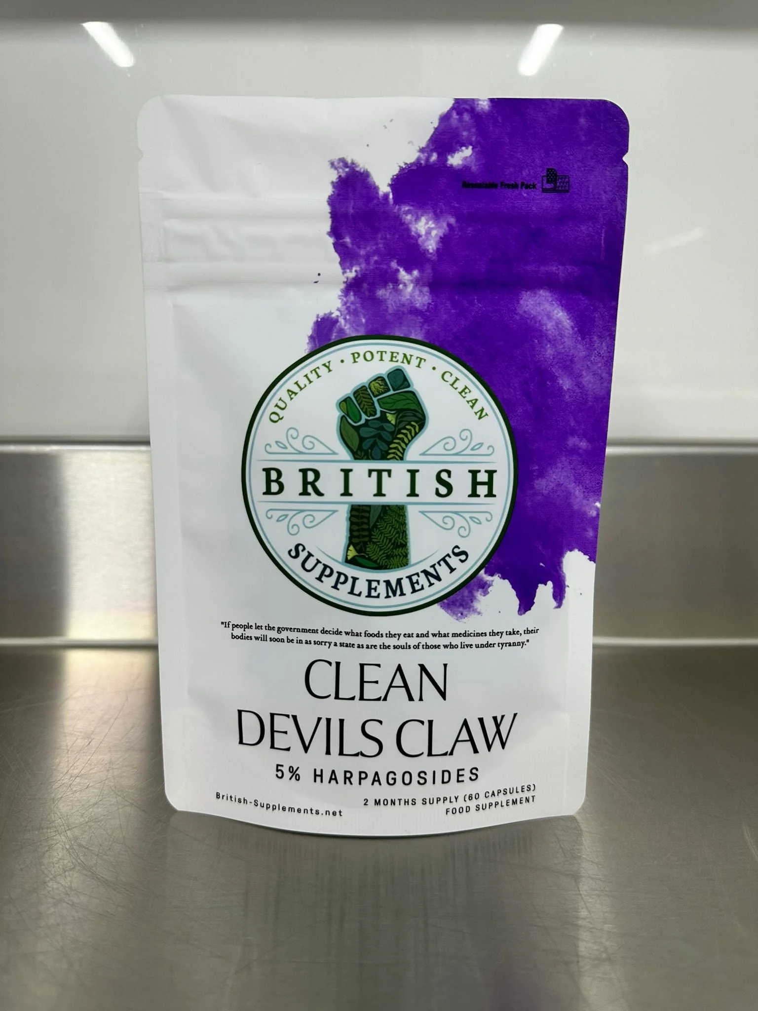 Clean Devils Claw (29mg Harpagosides) - Image 2