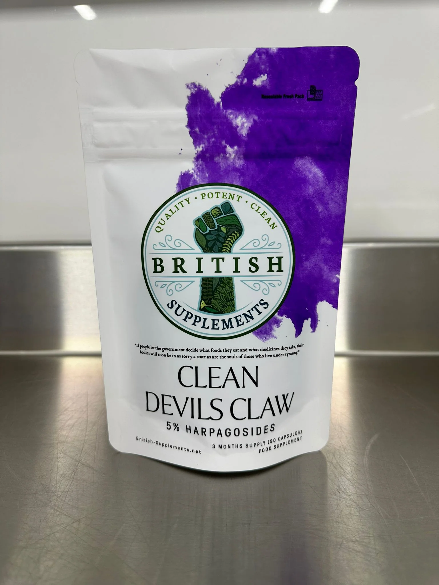 Clean Devils Claw (29mg Harpagosides) - Image 3