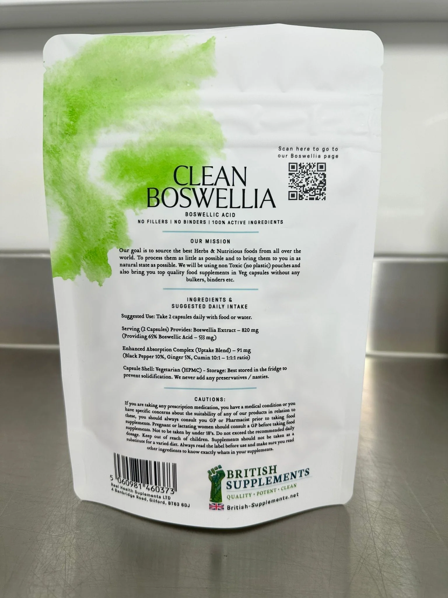 Clean Genuine Boswellia Extract + Uptake Blend - Image 4
