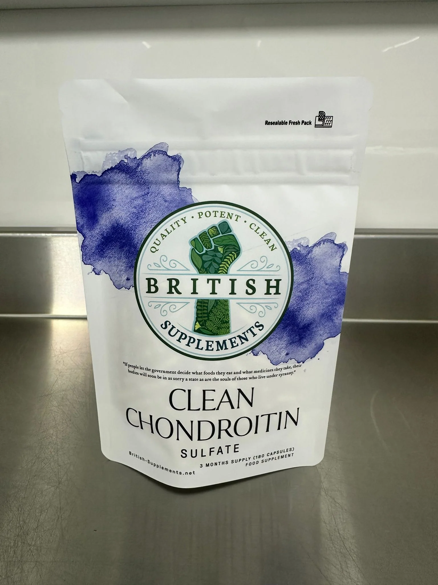 Clean Genuine Strong Chondroitin Sulphate 1,038mg - Image 3