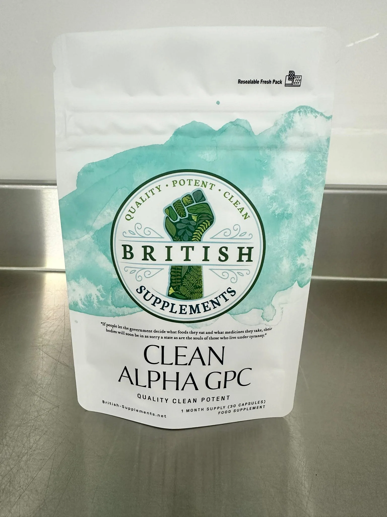 Clean Genuine Alpha GPC + Uptake Blend Very Rare
