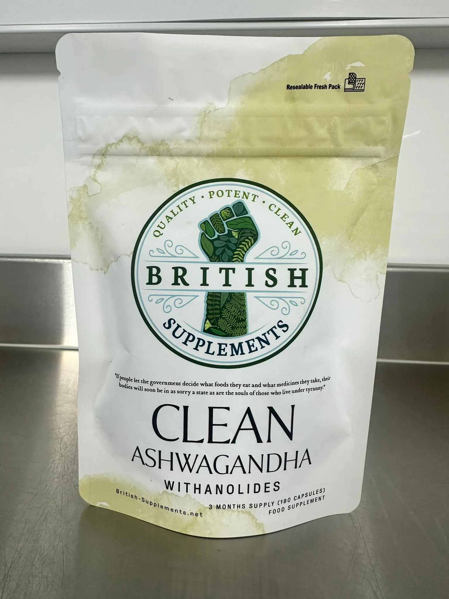 Clean Genuine Ashwagandha + Uptake Blend - Image 3