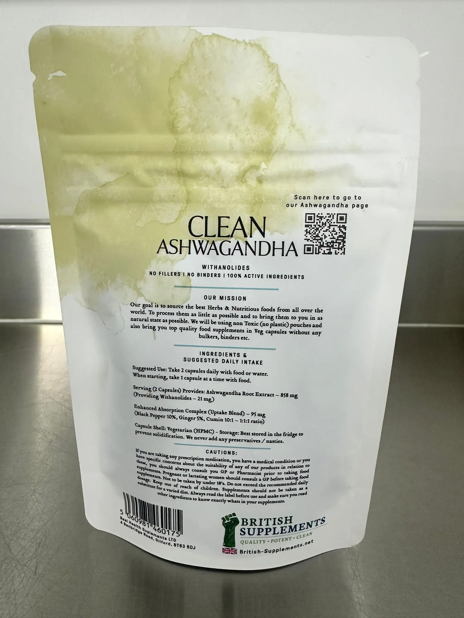 Clean Genuine Ashwagandha + Uptake Blend - Image 4