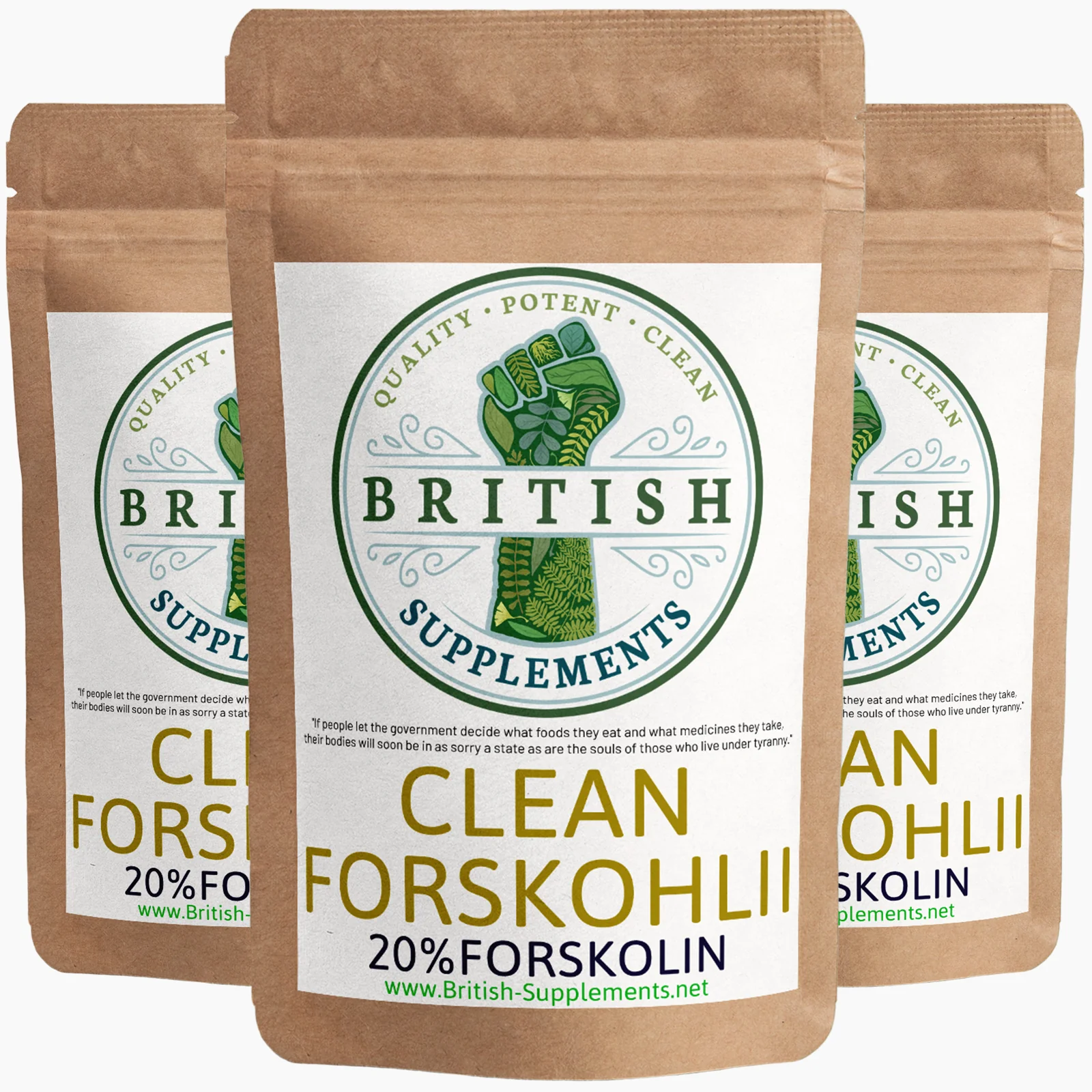 Clean Genuine Coleus Forskohlii 8,425mg + Uptake Blend - Image 9