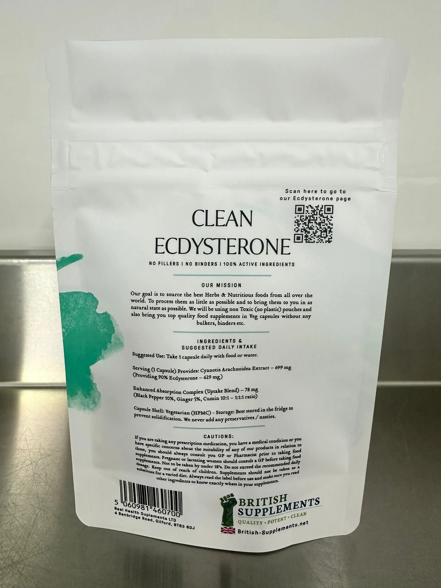 Clean Genuine Ecdysterone 629mg - Image 4