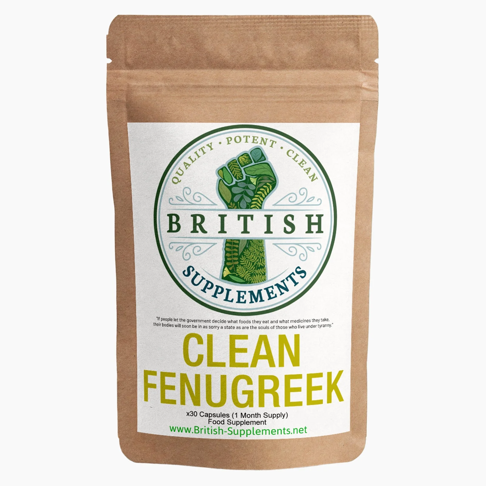 Clean Genuine Fenugreek Supplement - Image 3