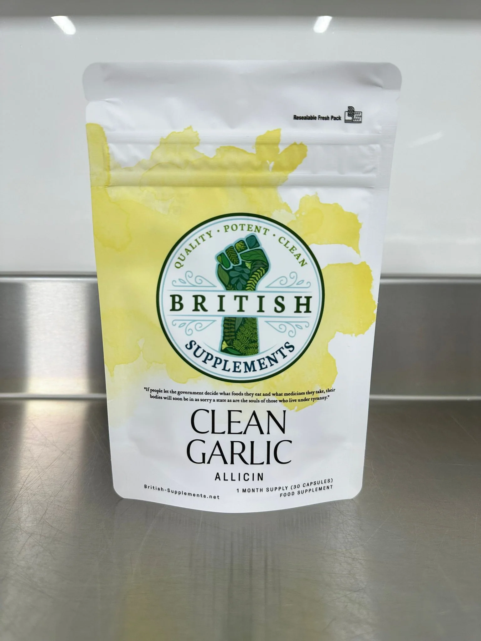 Clean Genuine Garlic Extract + Uptake Blend