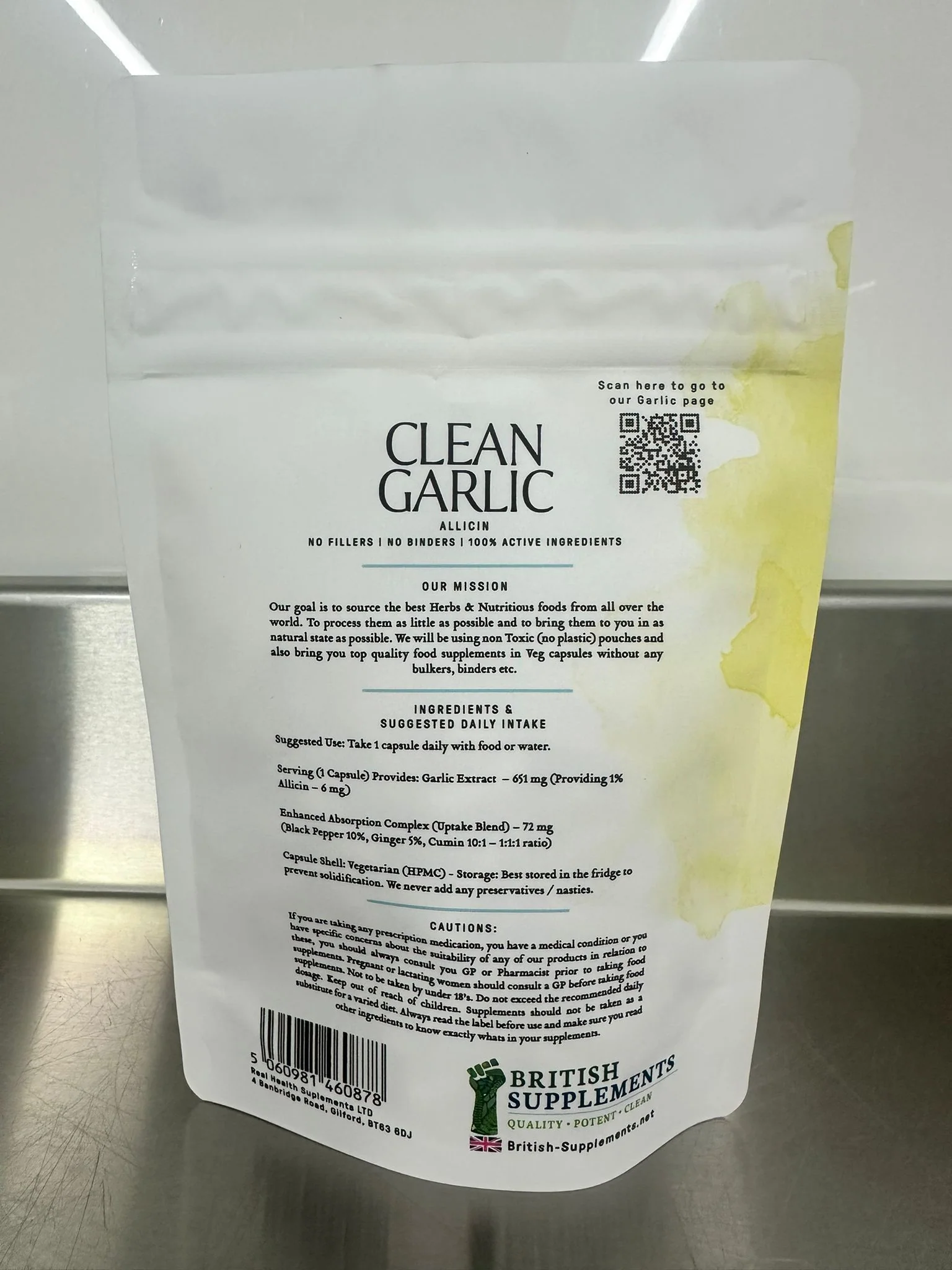 Clean Genuine Garlic Extract + Uptake Blend - Image 4