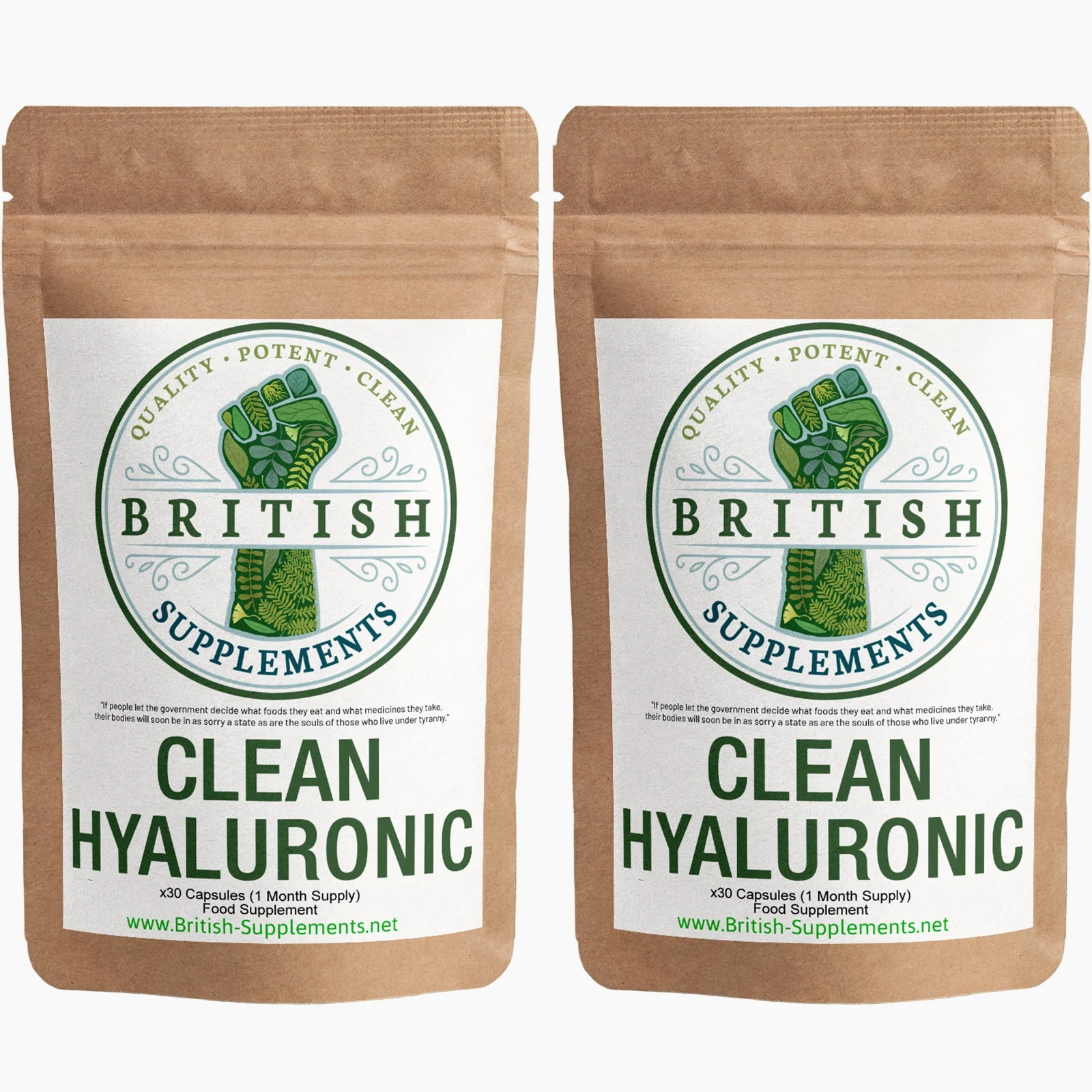 Clean Genuine Hyaluronic Acid Supplement - Image 2