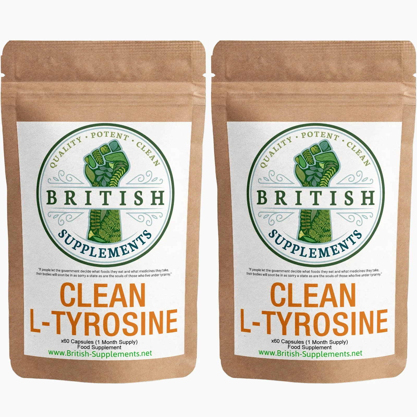 Clean Genuine L-Tyrosine Supplement - Image 2