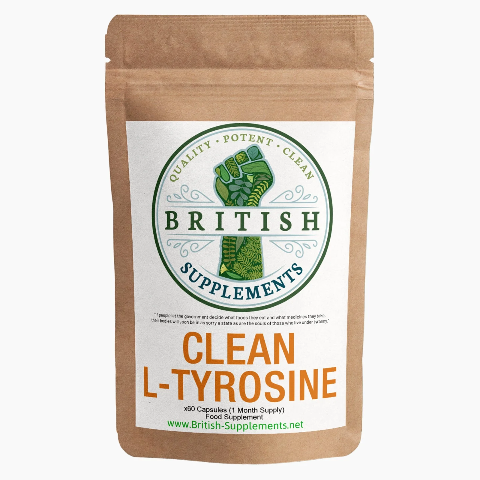 Clean Genuine L-Tyrosine Supplement - Image 3