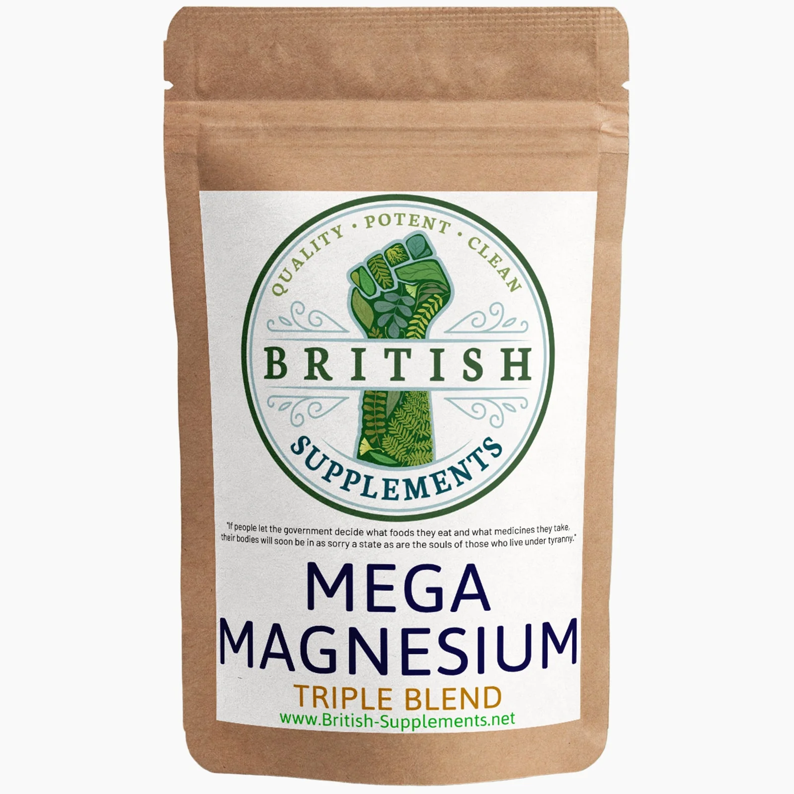 Clean Genuine Magnesium 1,404mg (Mega Mag) - Image 6