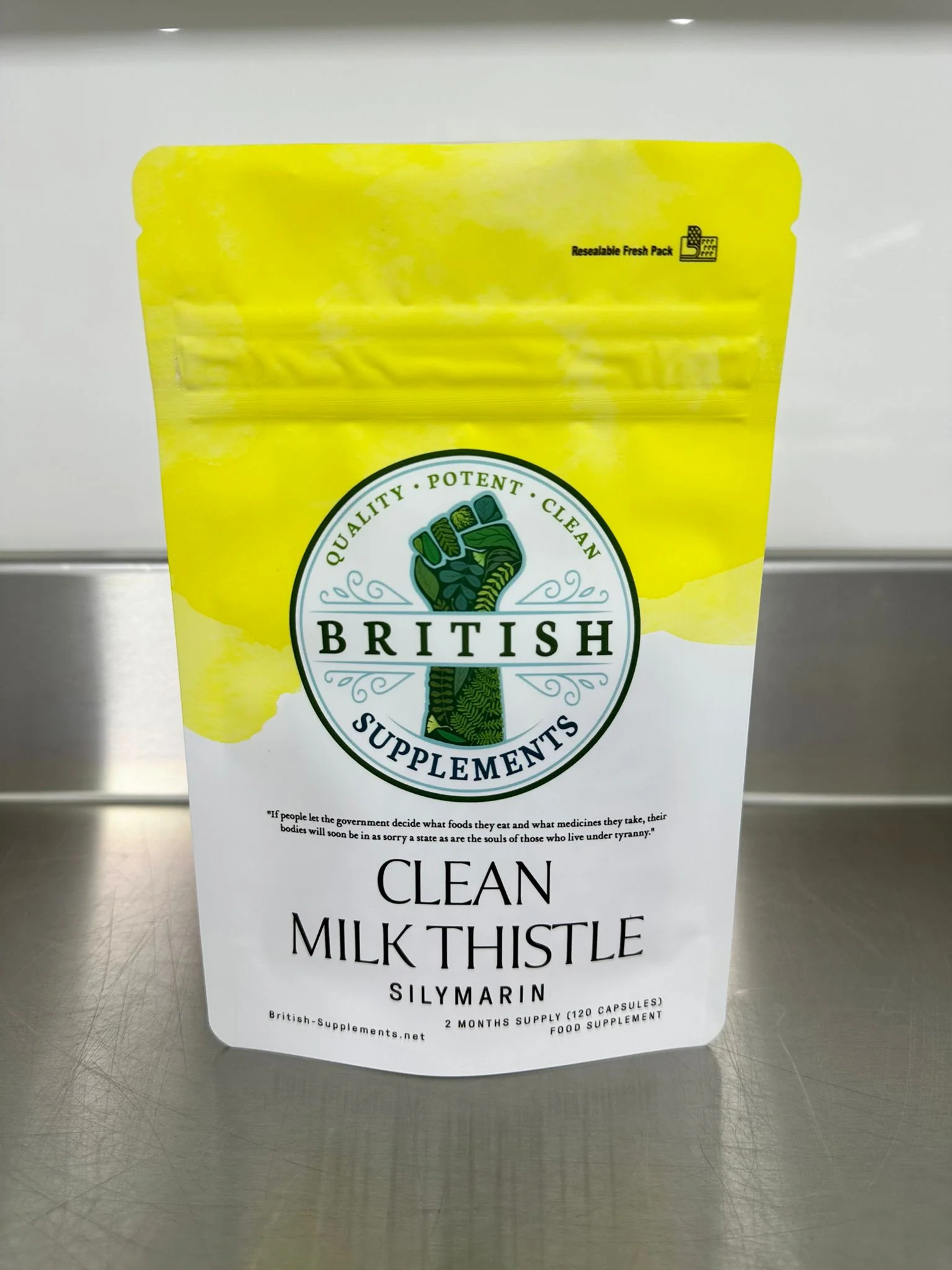 Clean Genuine Milk Thistle Extract + Uptake Blend - Image 2