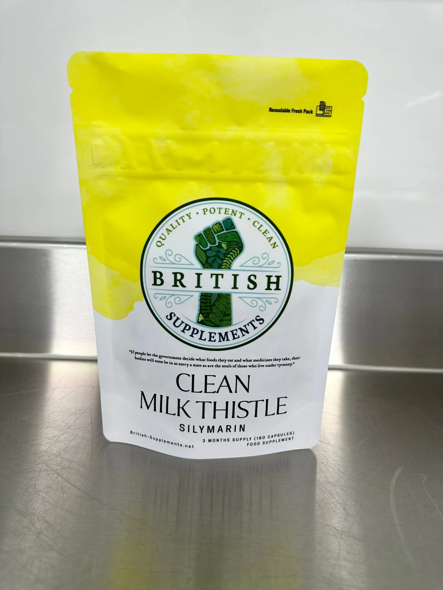 Clean Genuine Milk Thistle Extract + Uptake Blend - Image 3