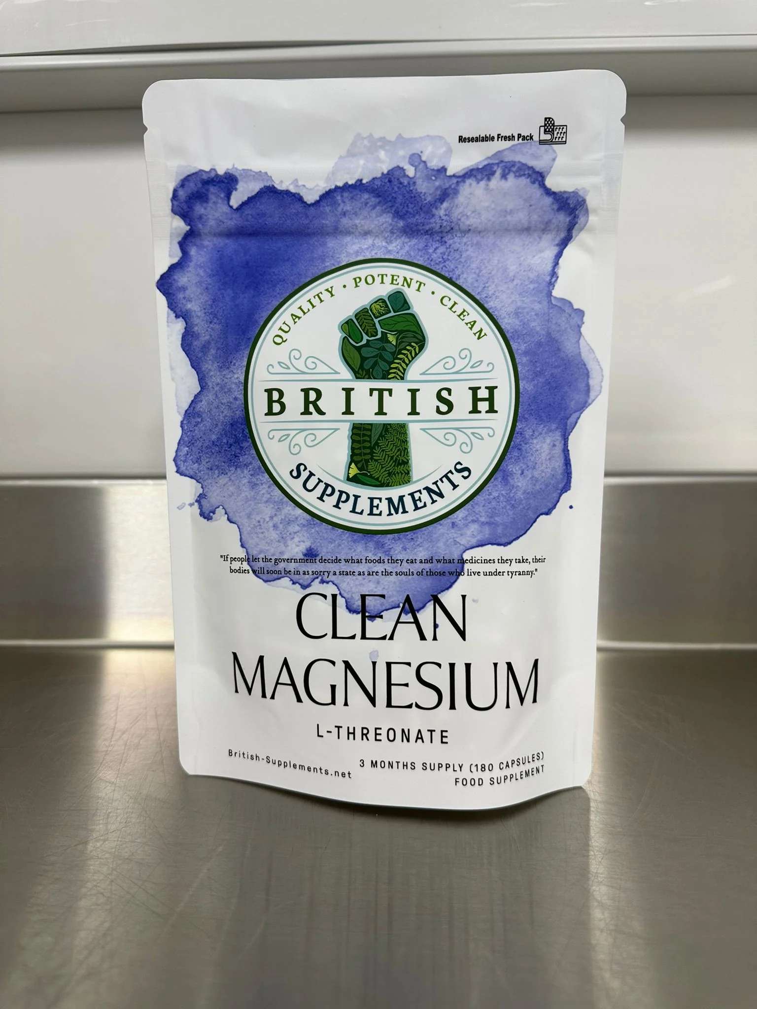 Clean Genuine Magnesium L-Threonate + Uptake Blend - Image 3
