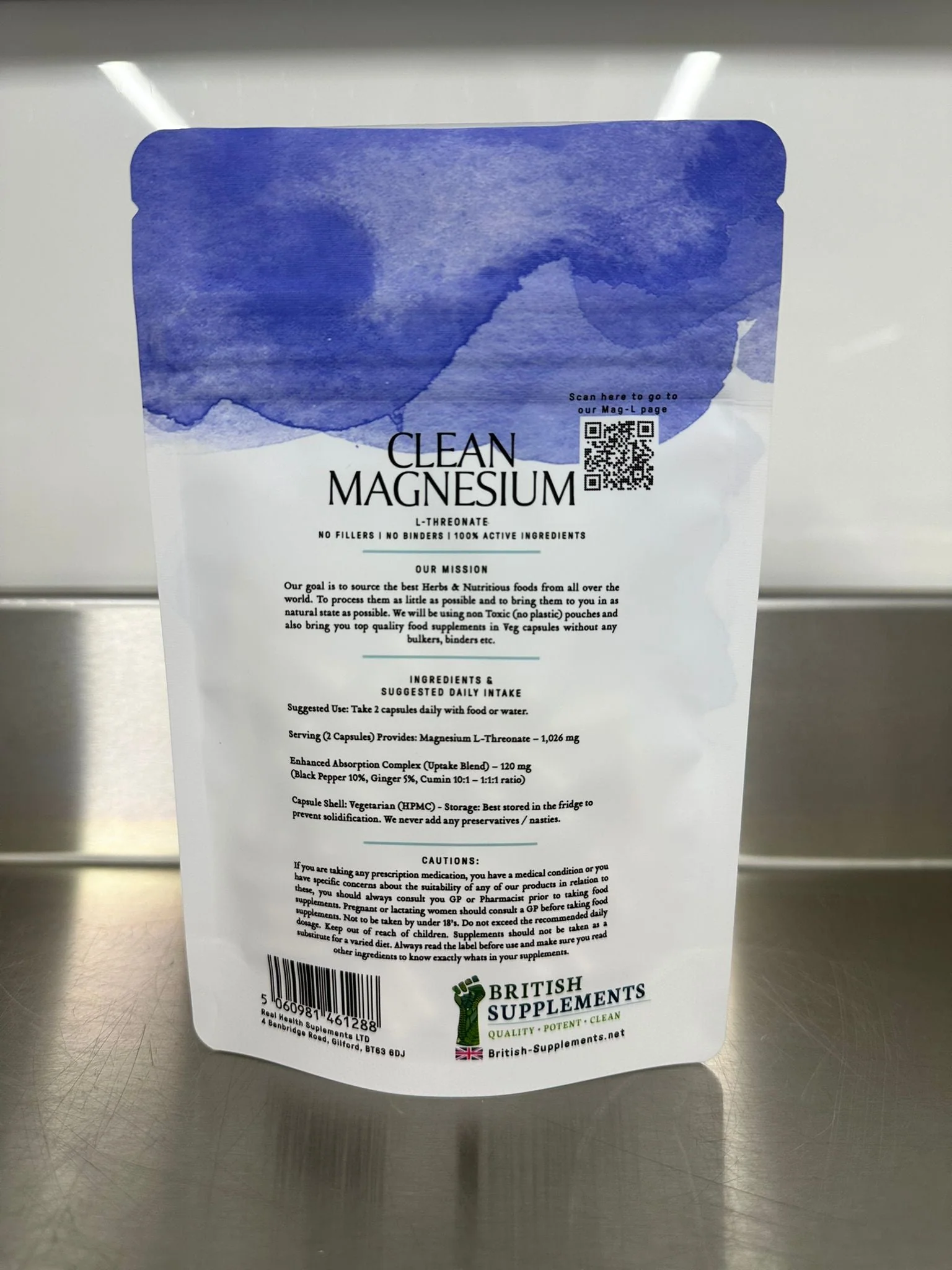 Clean Genuine Magnesium L-Threonate + Uptake Blend - Image 4