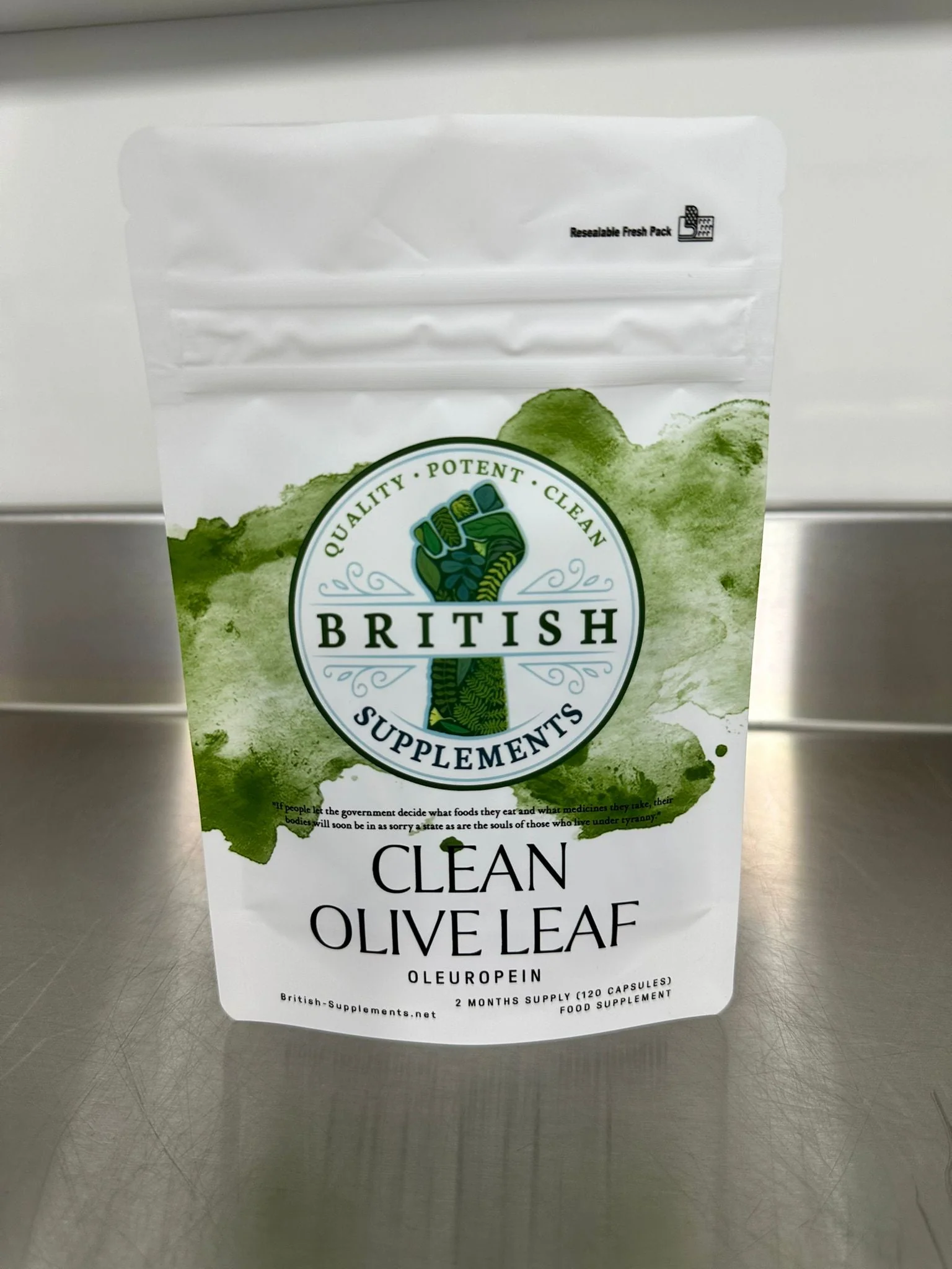 Clean Genuine Olive Leaf Extract + Uptake Blend - Image 2
