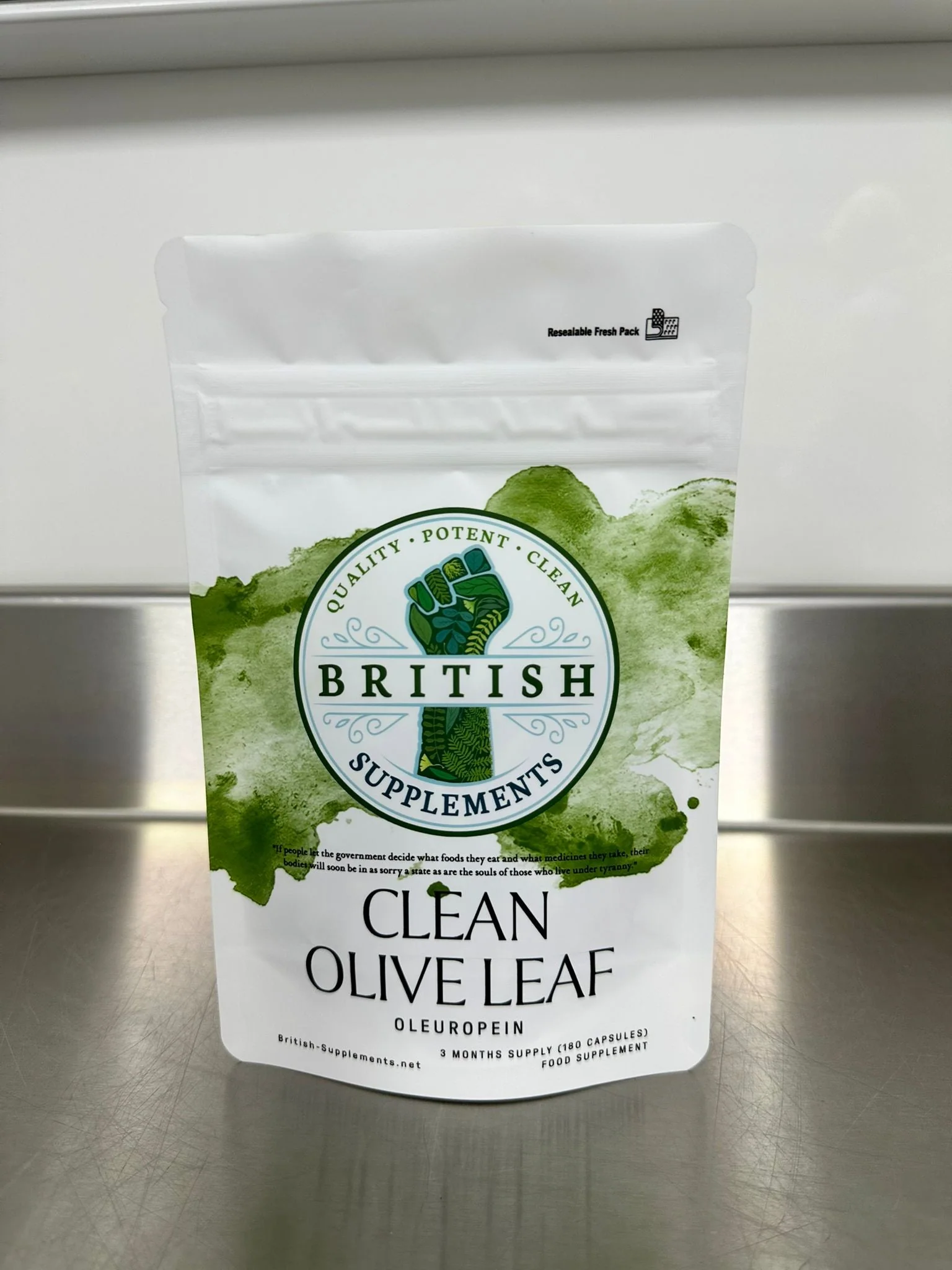 Clean Genuine Olive Leaf Extract + Uptake Blend - Image 3