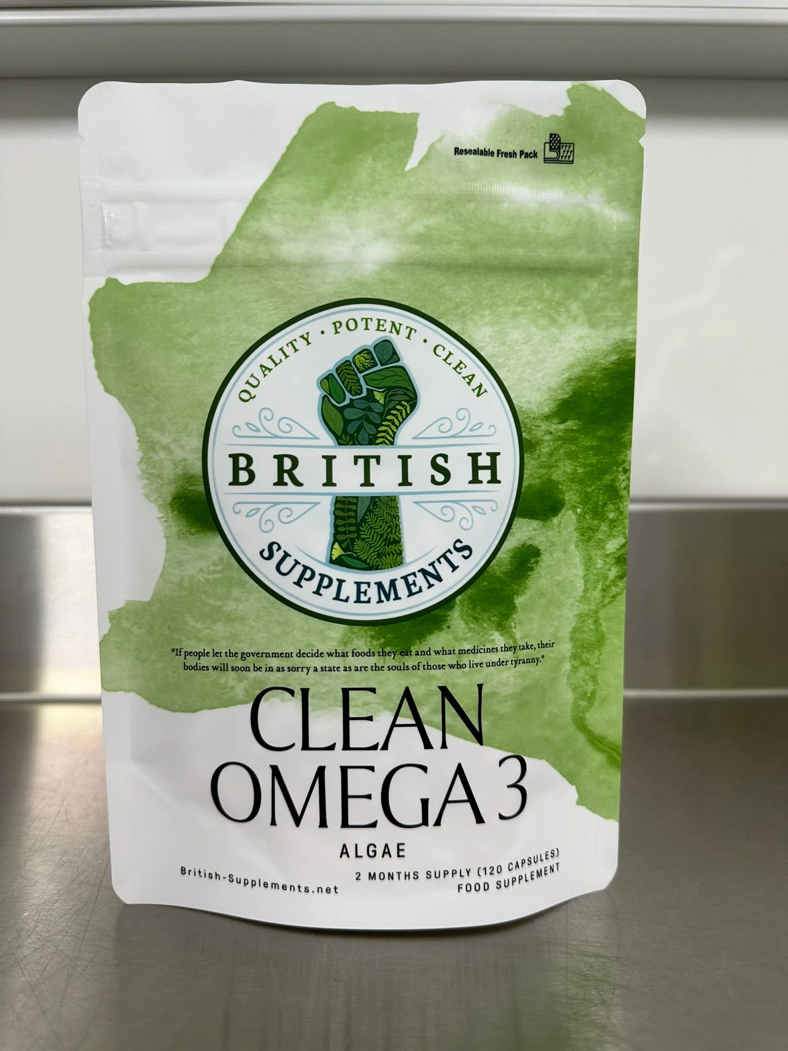 Clean Genuine Omega 3 Algae - Image 2