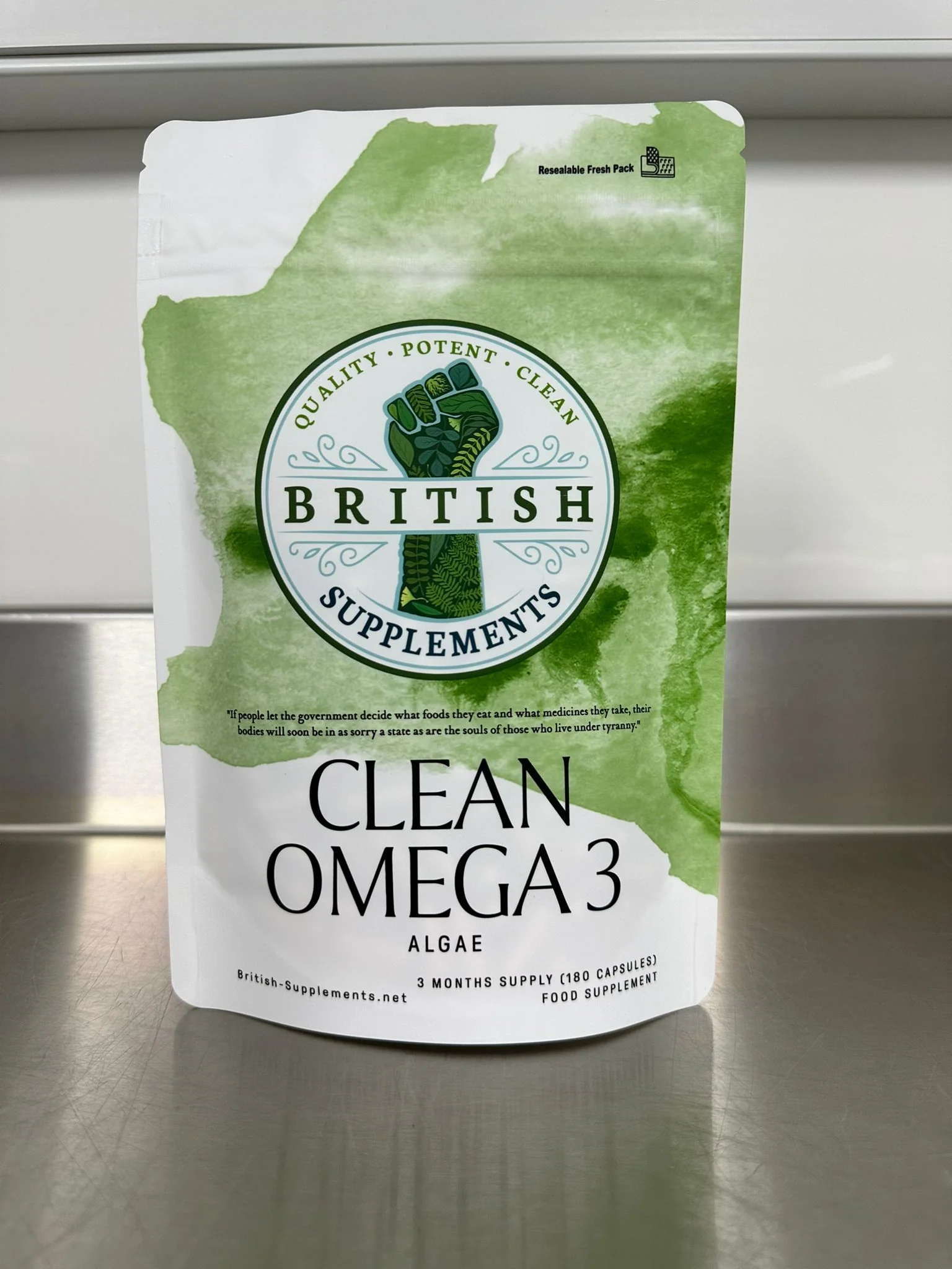 Clean Genuine Omega 3 Algae - Image 3