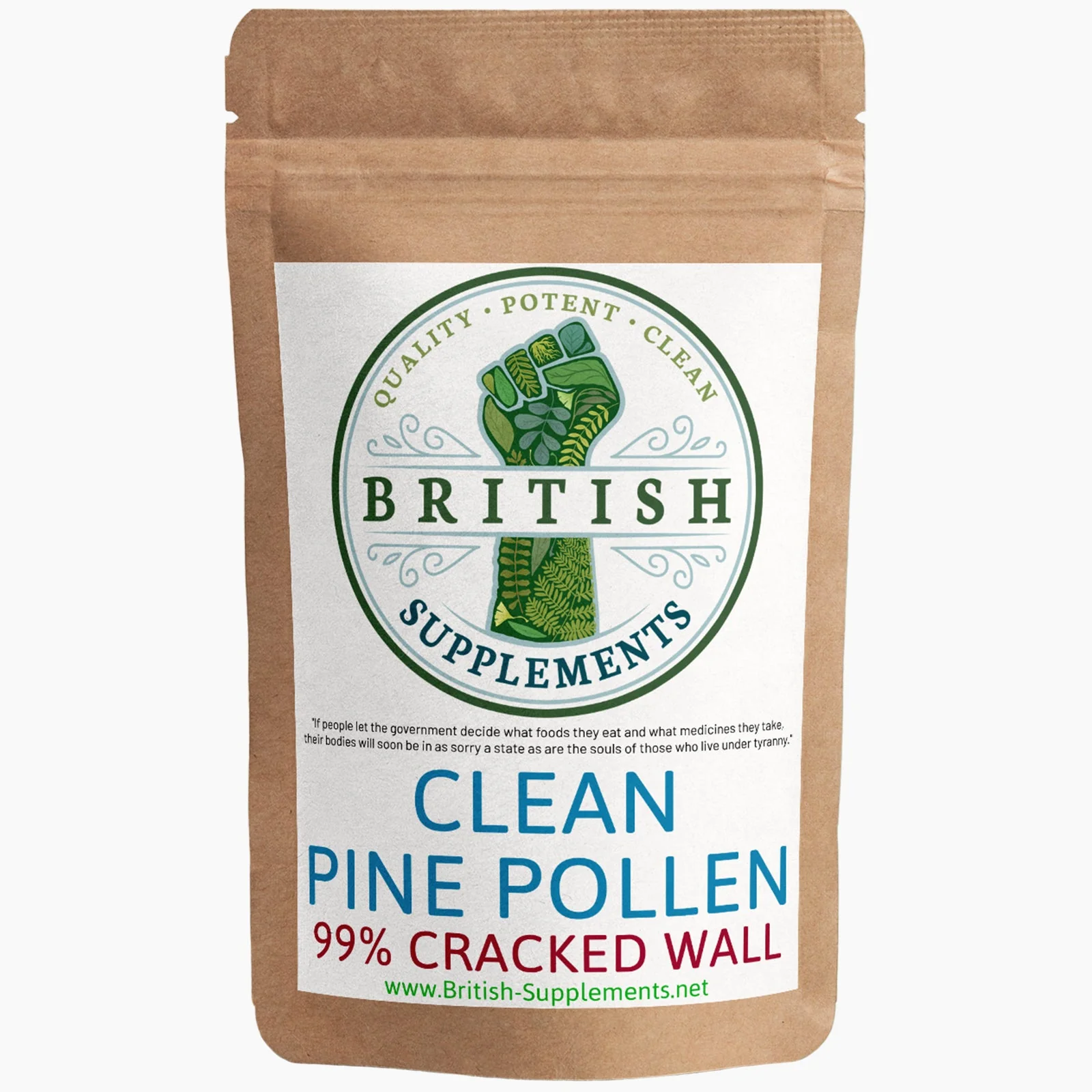Clean Genuine Pine Pollen Capsules 422mg (99% Cracked Wall) - Image 9