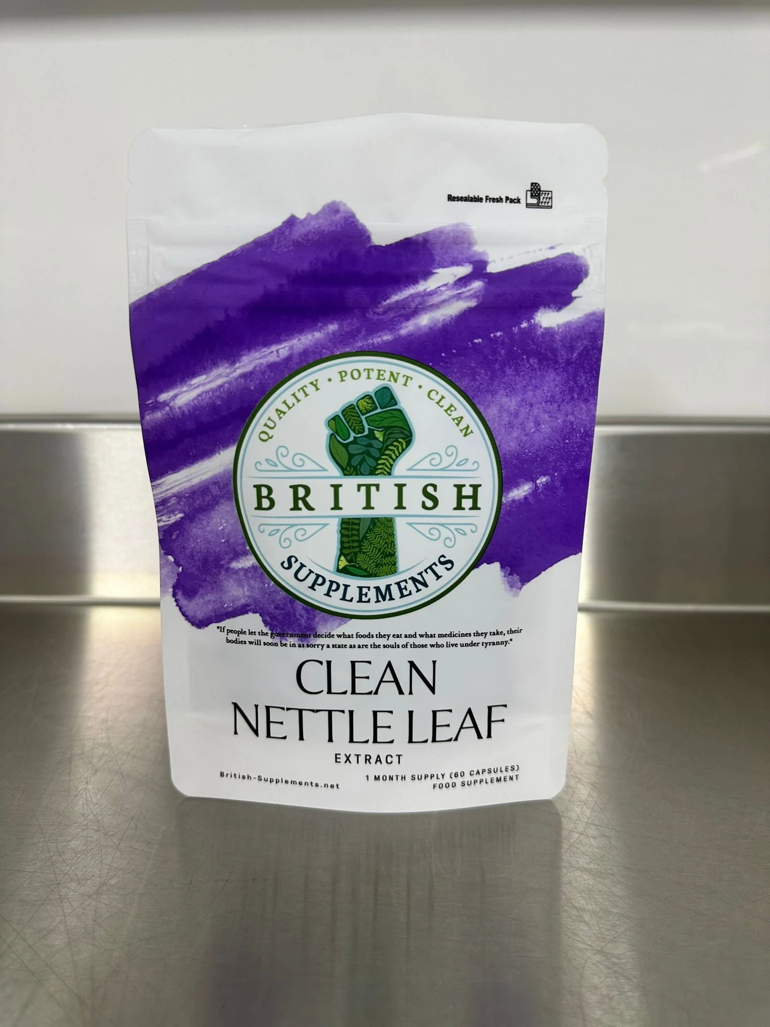 Clean Genuine Stinging Nettle Leaf Extract + Uptake Blend