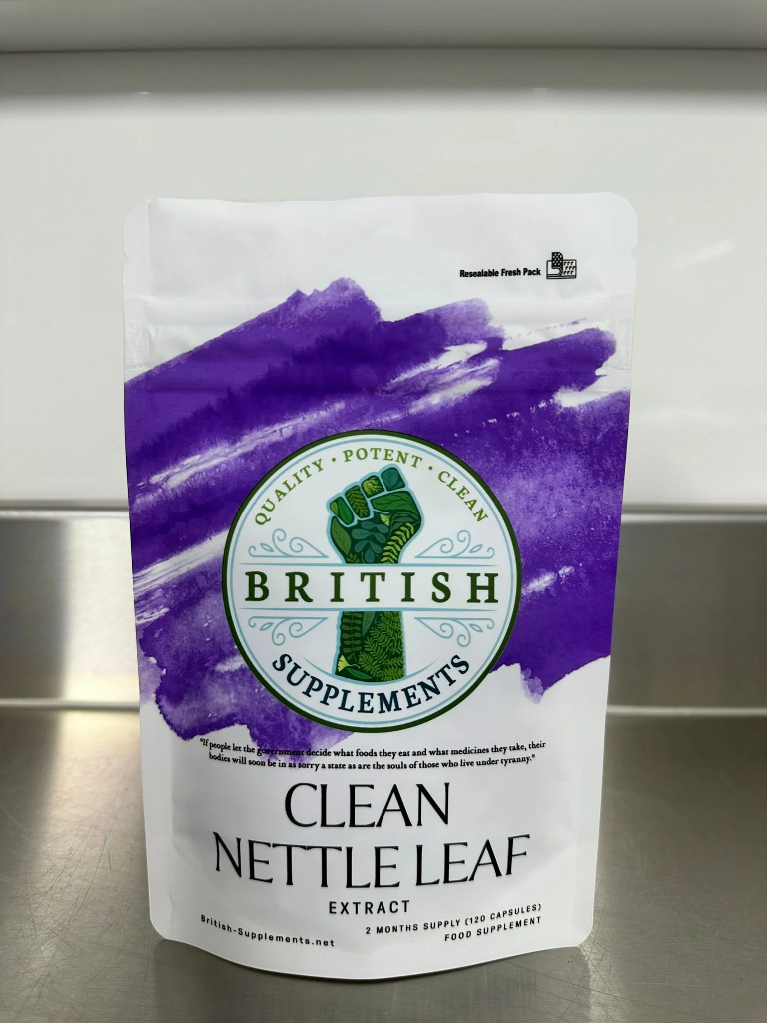 Clean Genuine Stinging Nettle Leaf Extract + Uptake Blend - Image 2