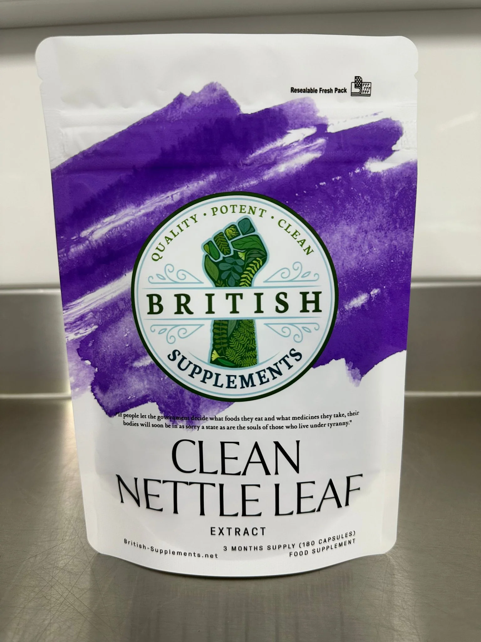Clean Genuine Stinging Nettle Leaf Extract + Uptake Blend - Image 3