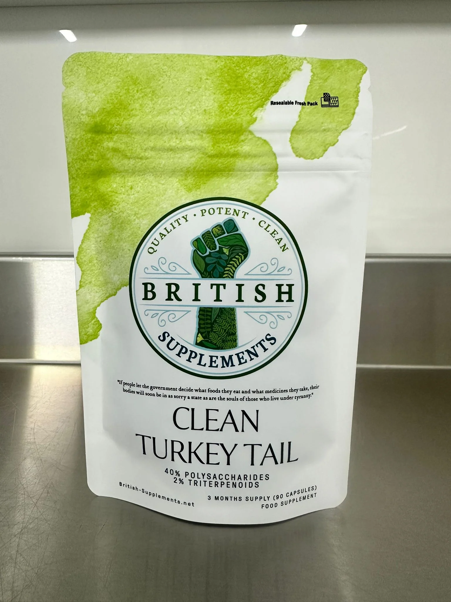 Clean Genuine Turkey Tail Supplement - Image 3