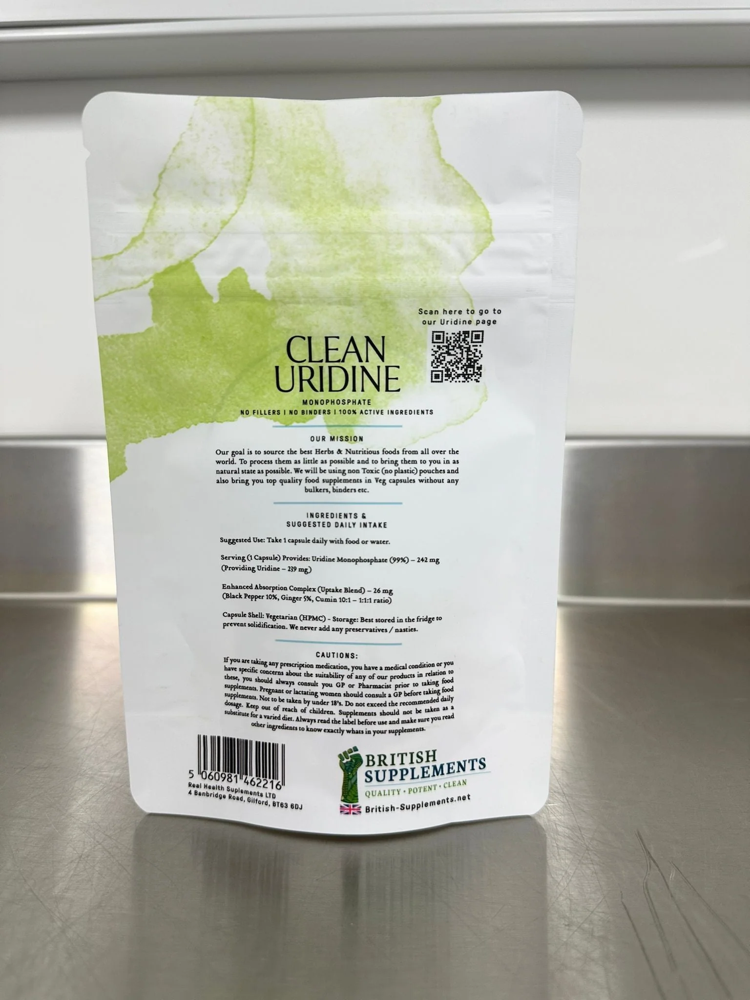 Clean Genuine Uridine Monophosphate 352.8mg - Image 4
