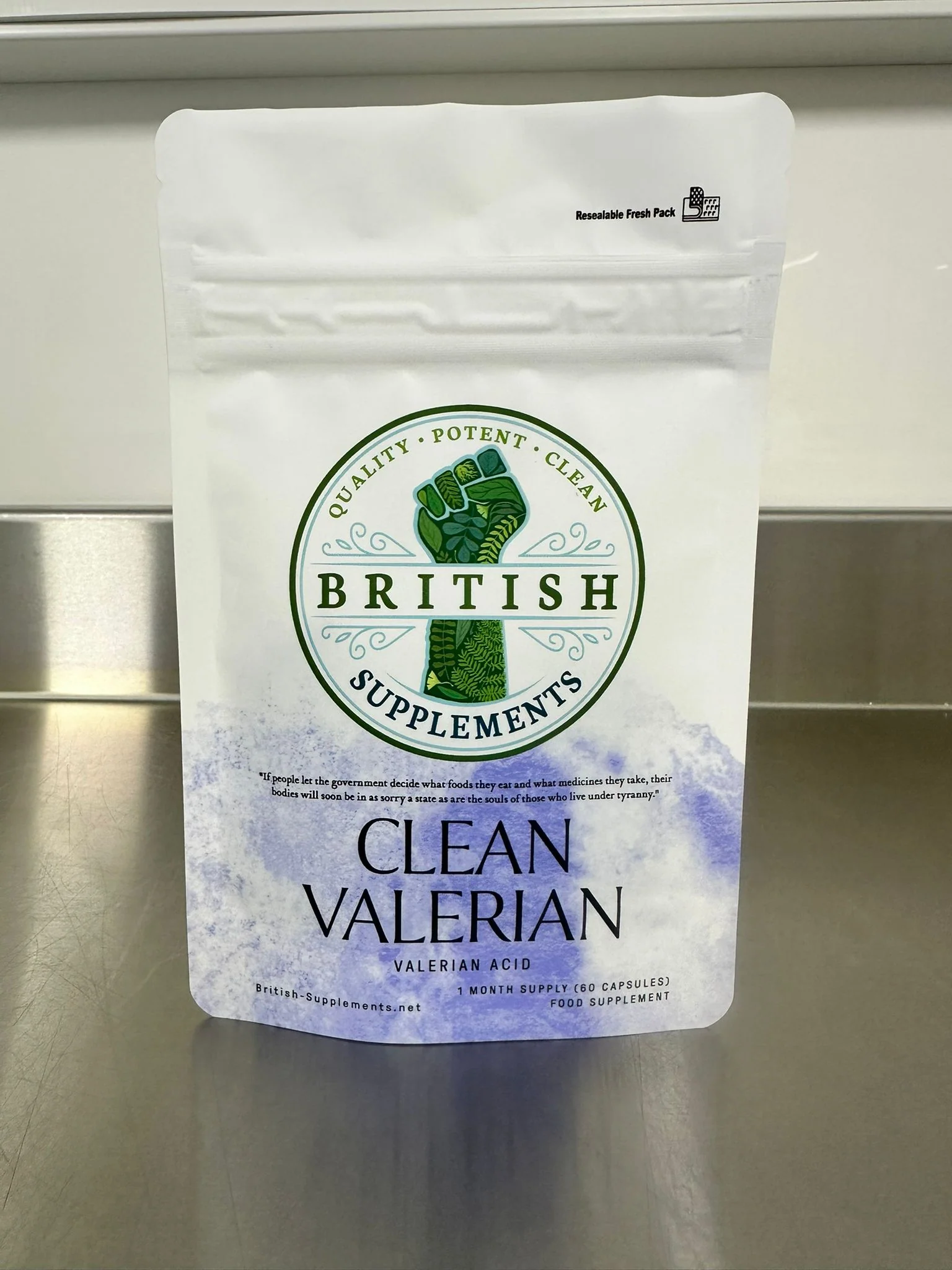 Clean Genuine Valerian Extract +Uptake Blend