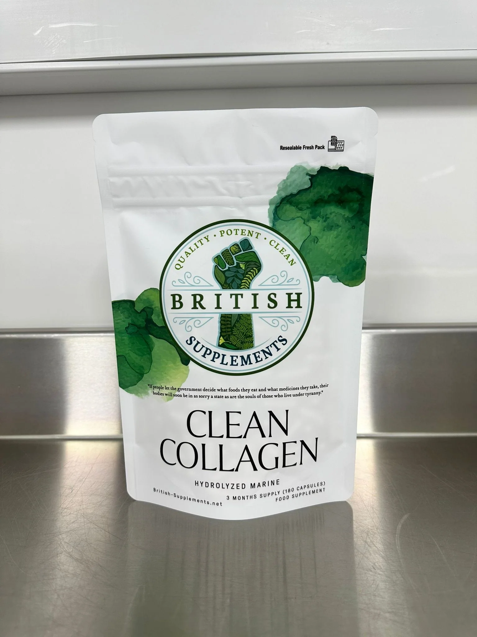 Clean Genuine Hydrolyzed Marine Collagen, Low DA 1,000-2,000 - Image 3