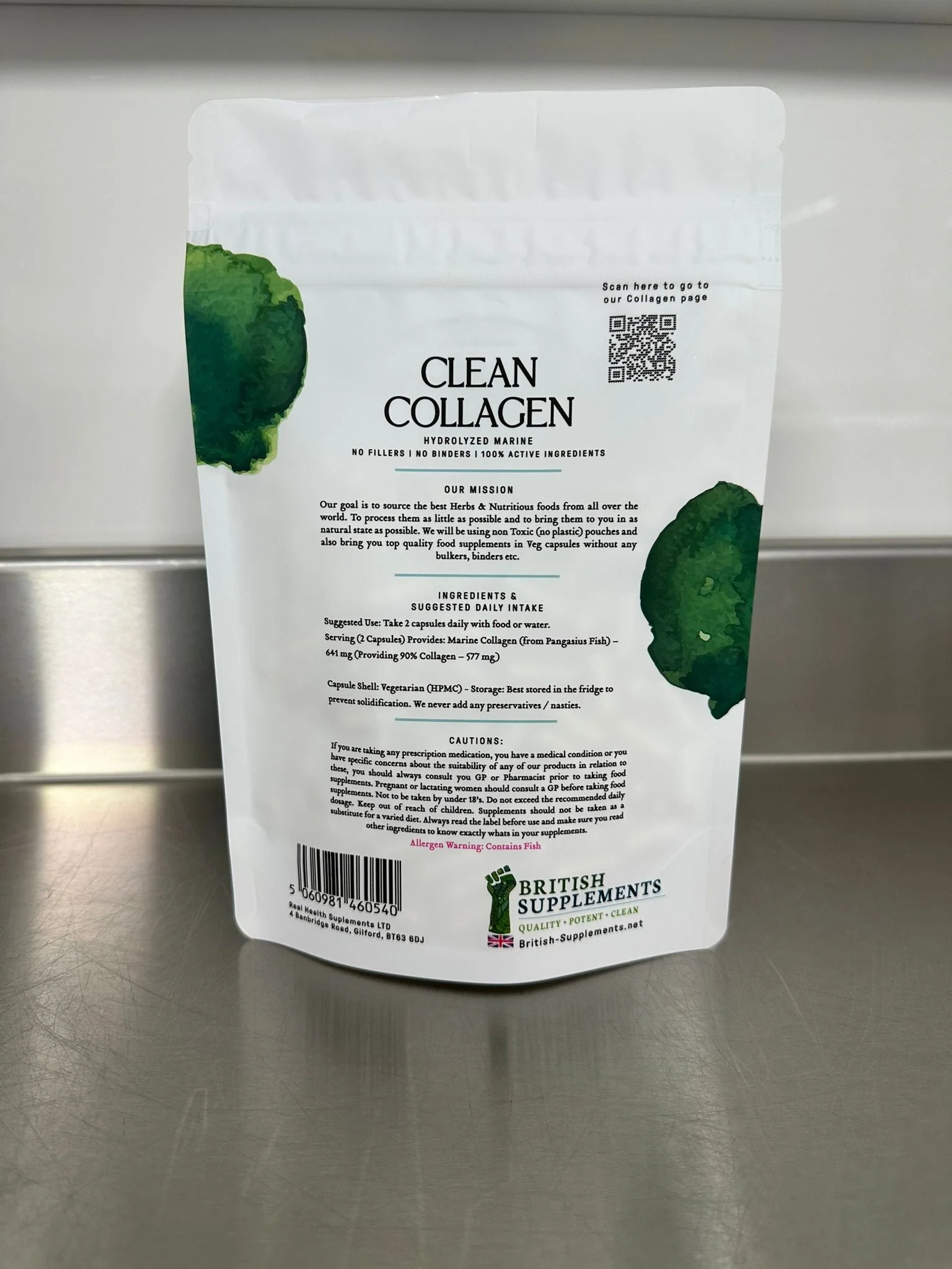 Clean Genuine Hydrolyzed Marine Collagen, Low DA 1,000-2,000 - Image 4