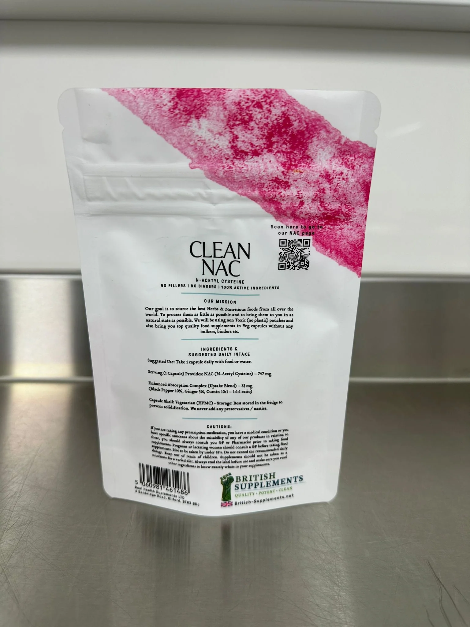 Clean NAC 747mg + Uptake Blend - Image 4
