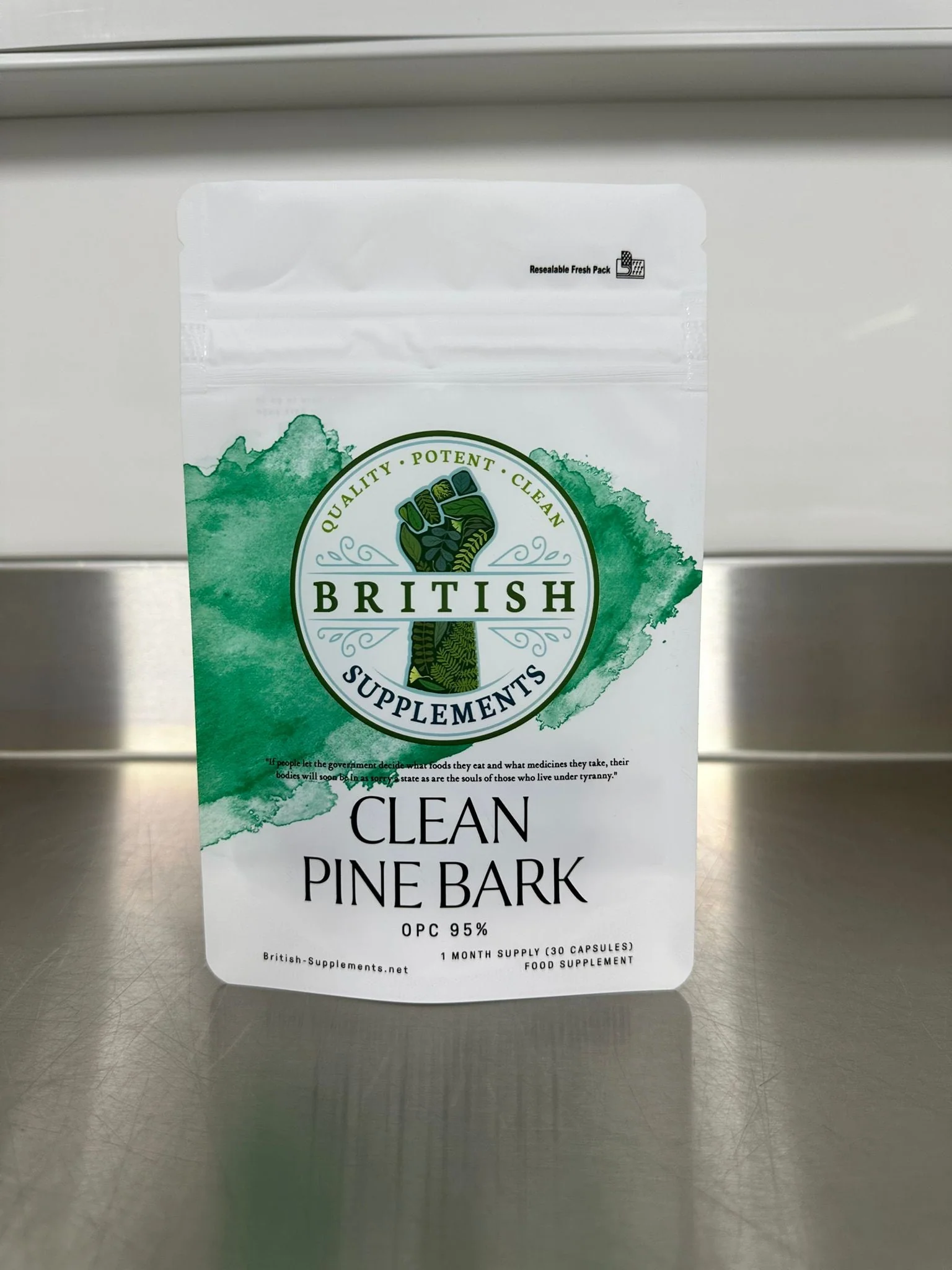 Clean Pine Bark OPC 95%