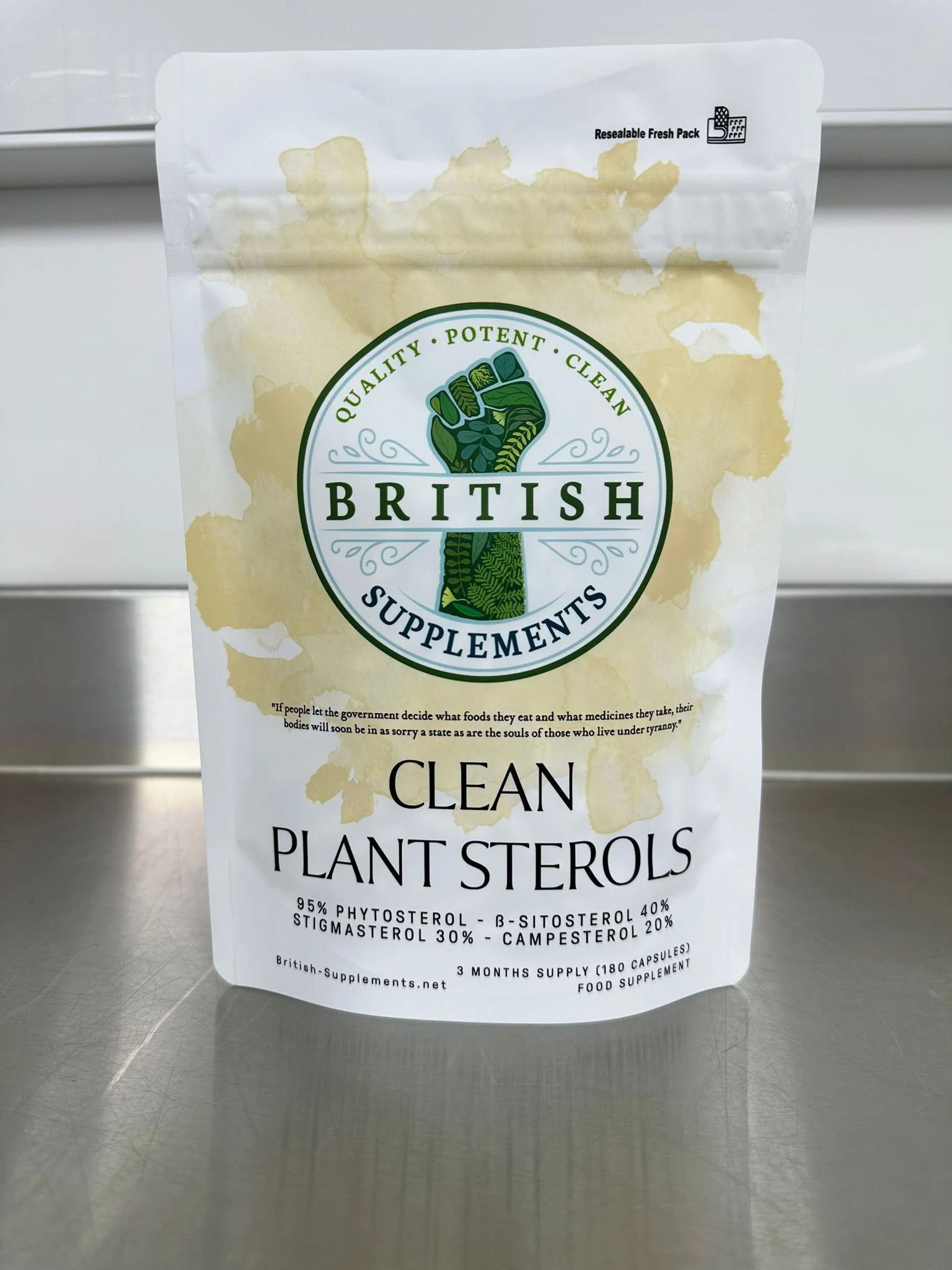 Clean plant sterols 95% Phytosterol - Image 3