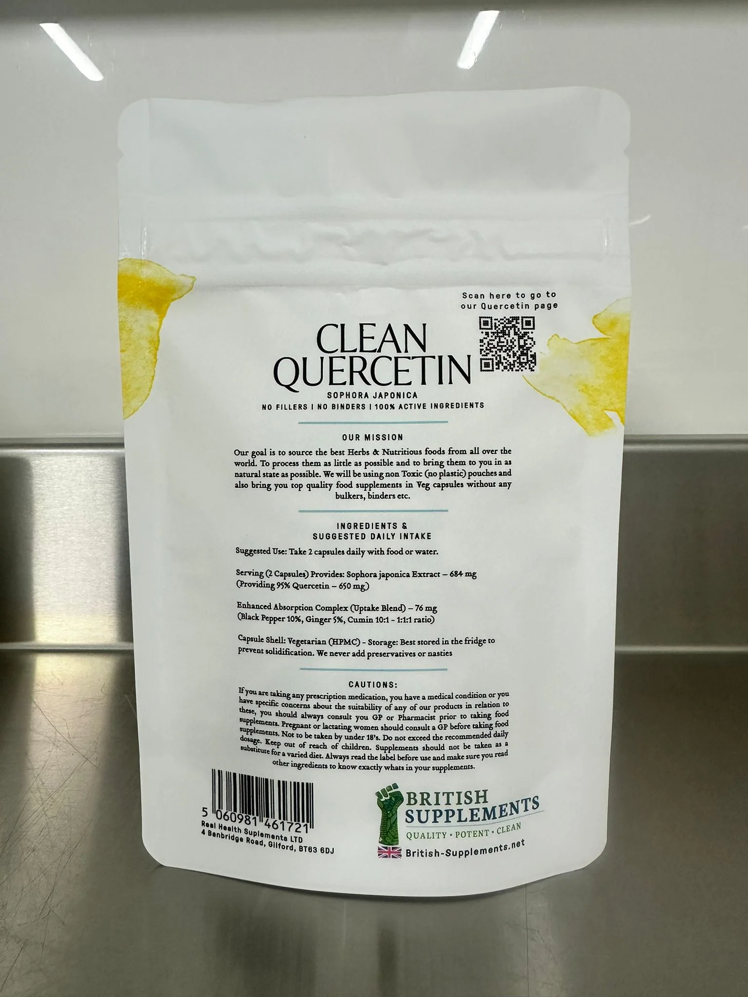 Clean Quercetin 651mg + Uptake Blend - Image 4