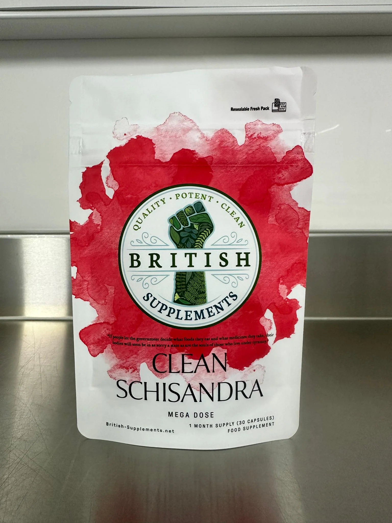 Clean Schisandra (9% Schisandrins)