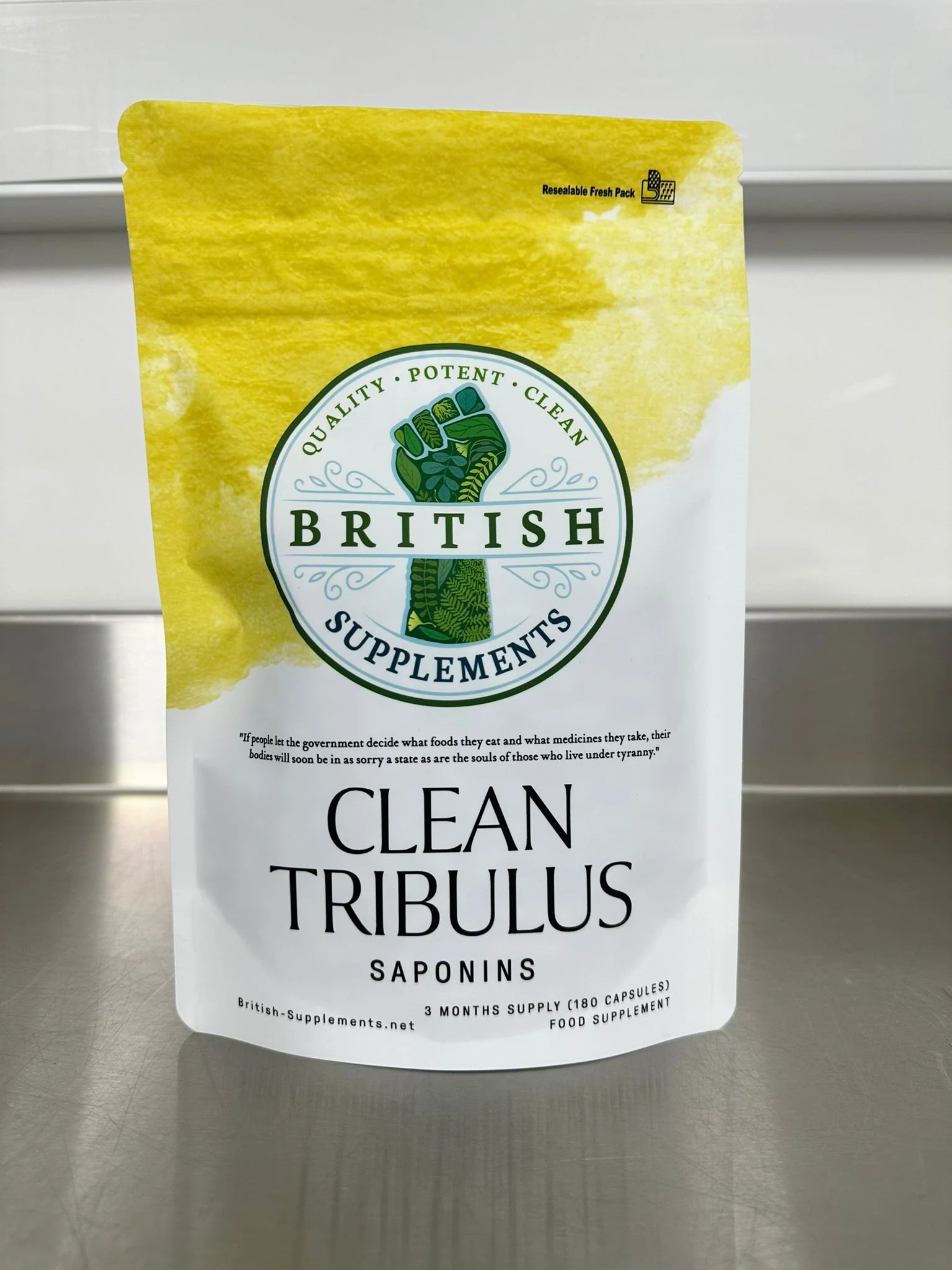 Clean Genuine Tribulus Extract 11,480mg (1,033mg Saponins) - Image 3