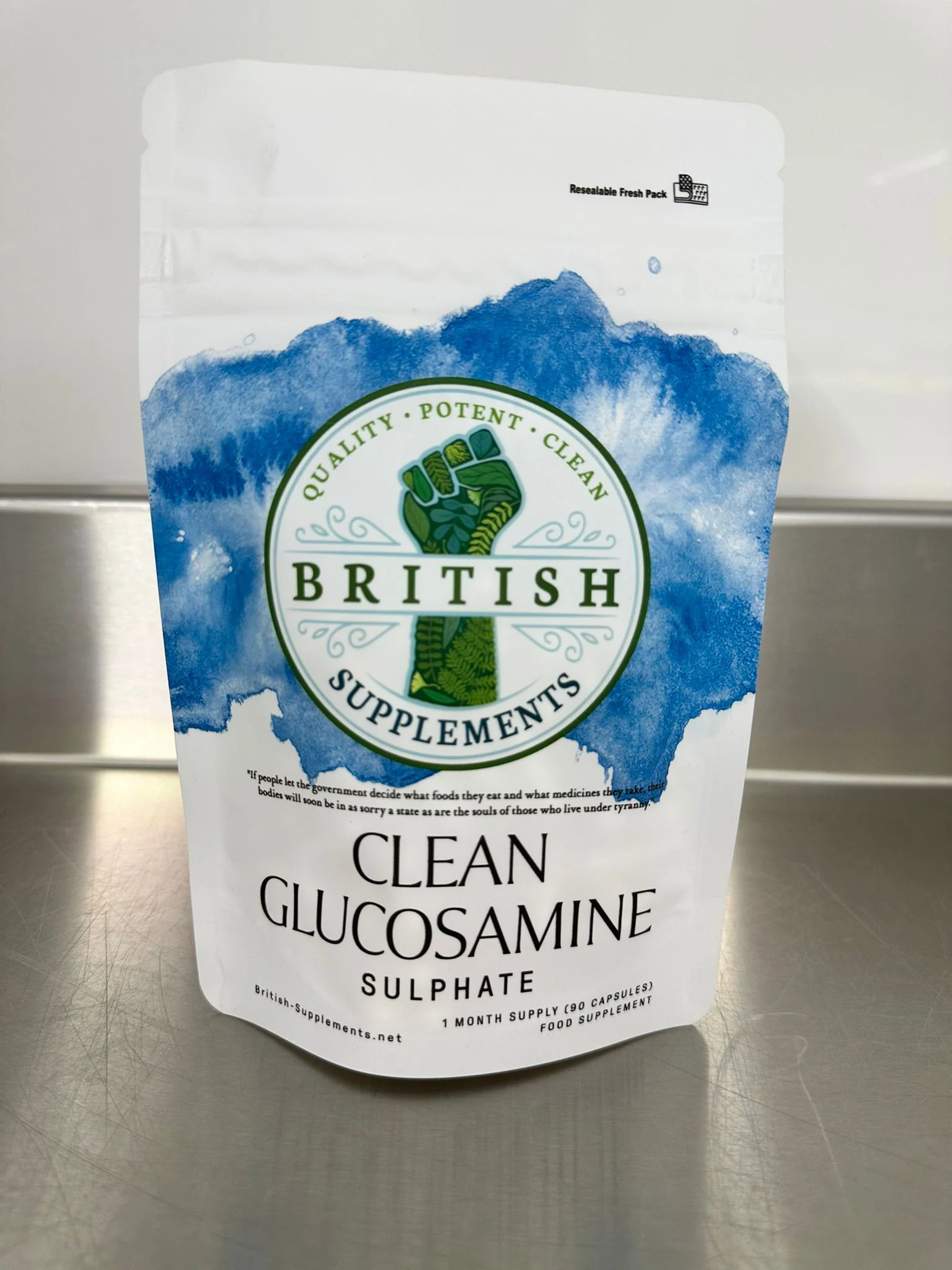 Clean Genuine Vegetarian Glucosamine in Veg Capsules - Image 2