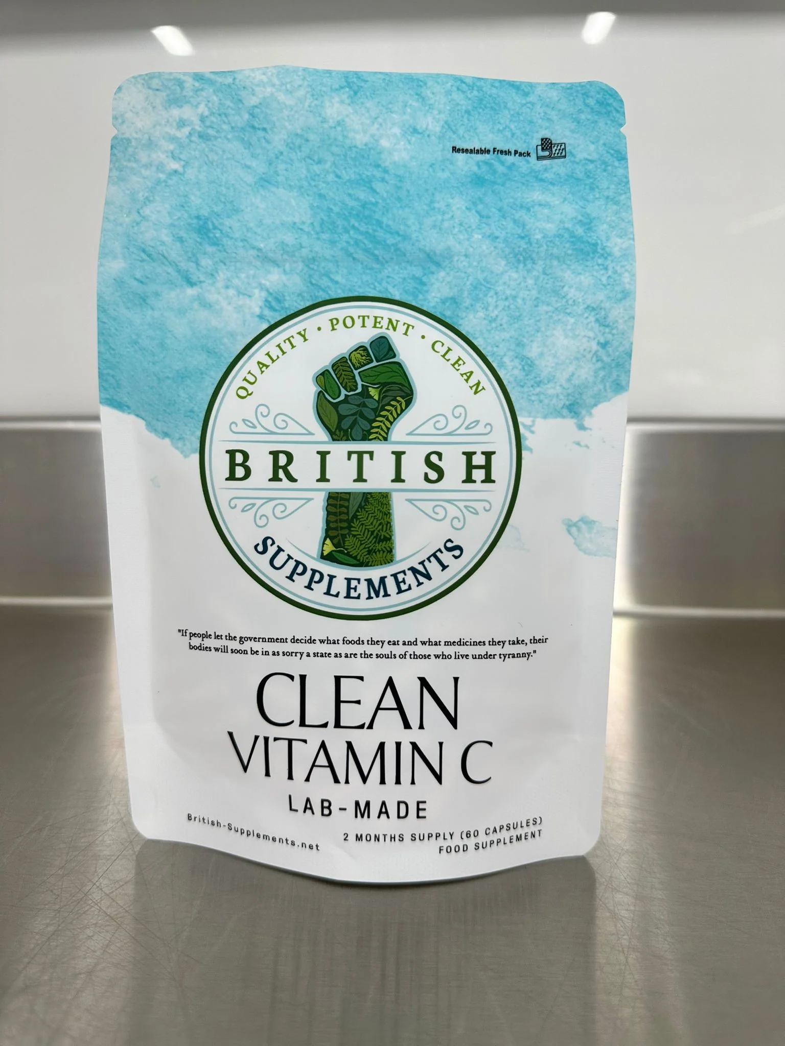 Clean Vitamin C (859mg) lab-made version - Image 2
