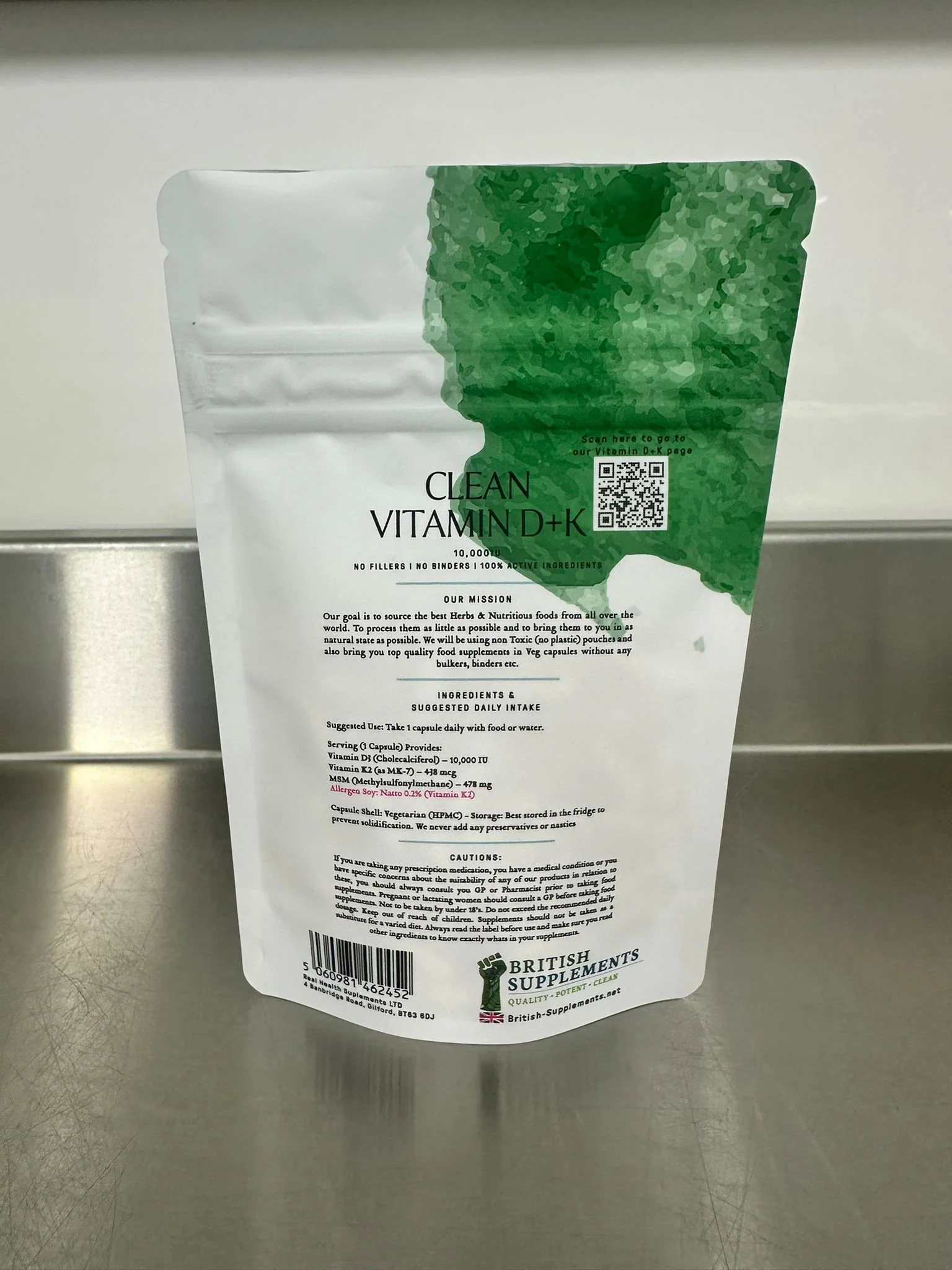 Clean Genuine Vitamin D3+K2 - Image 4