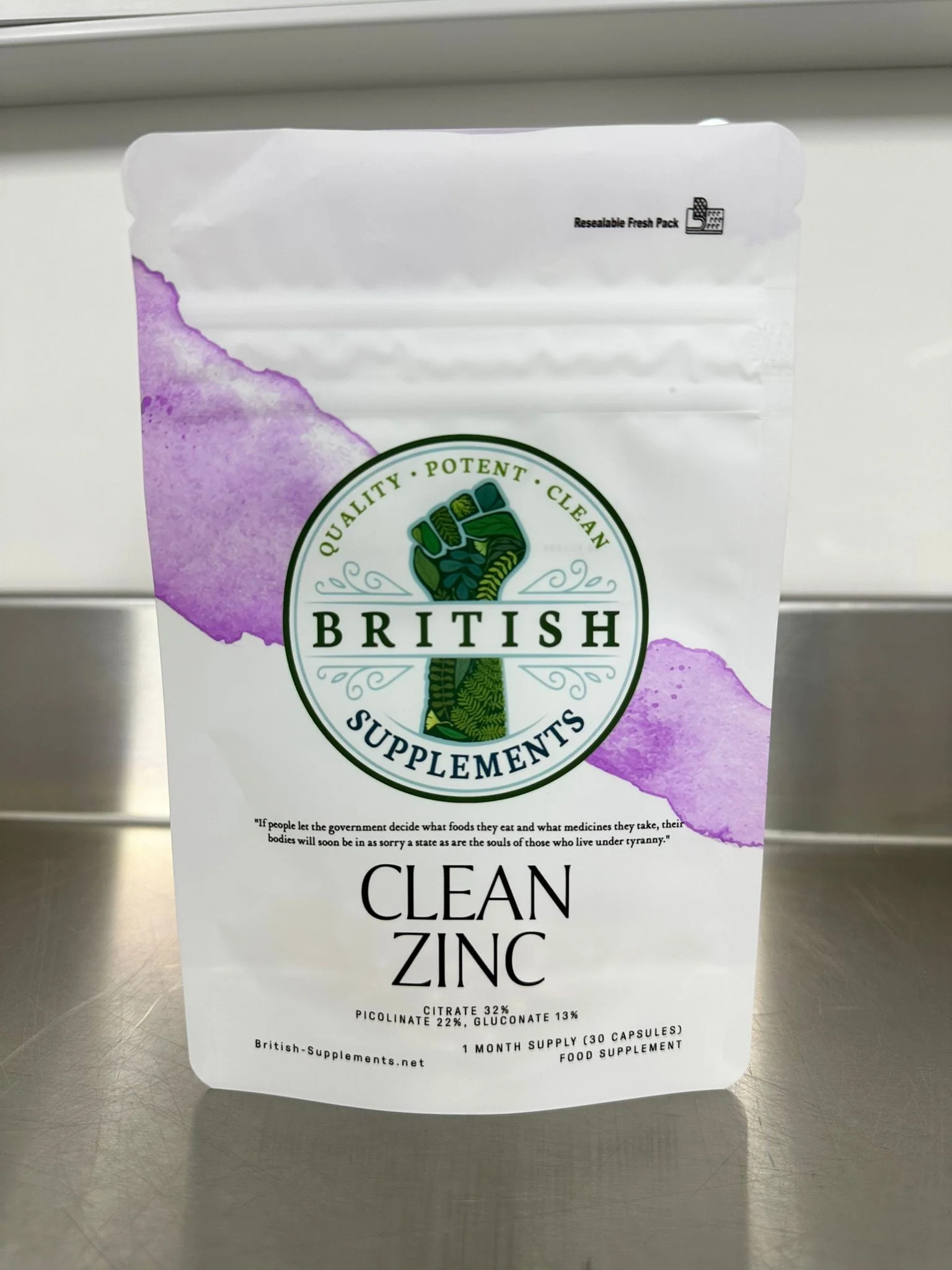 Clean Zinc